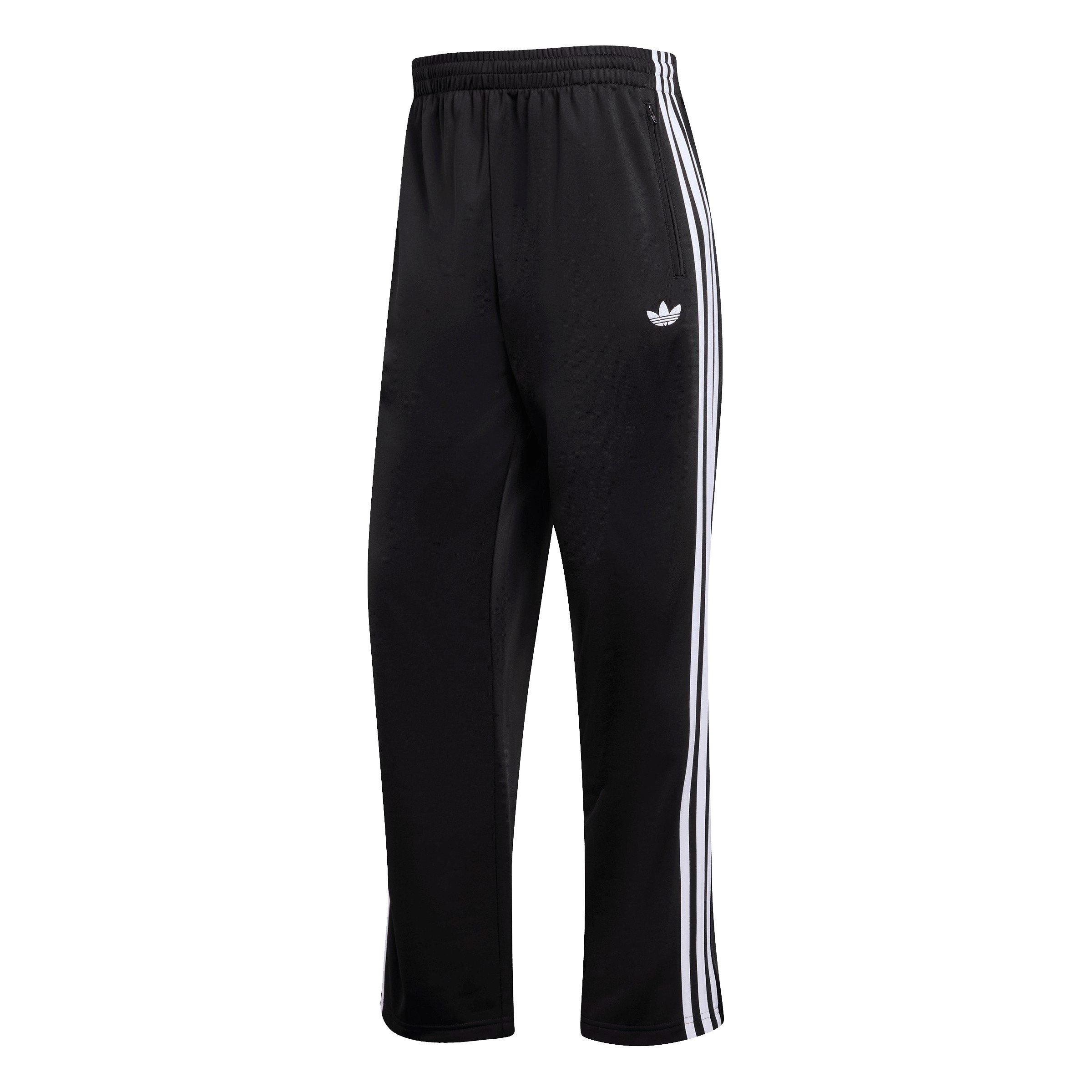 Black - adidas Originals - Men's Open Hem Woven Tracksuit Joggers - 1