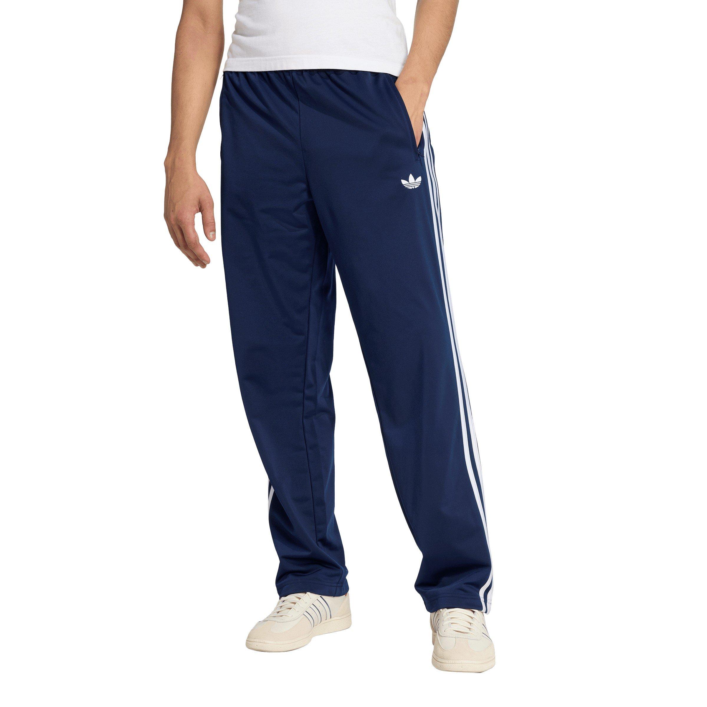 Night Indigo - adidas Originals - Men's Open Hem Woven Tracksuit Joggers - 2