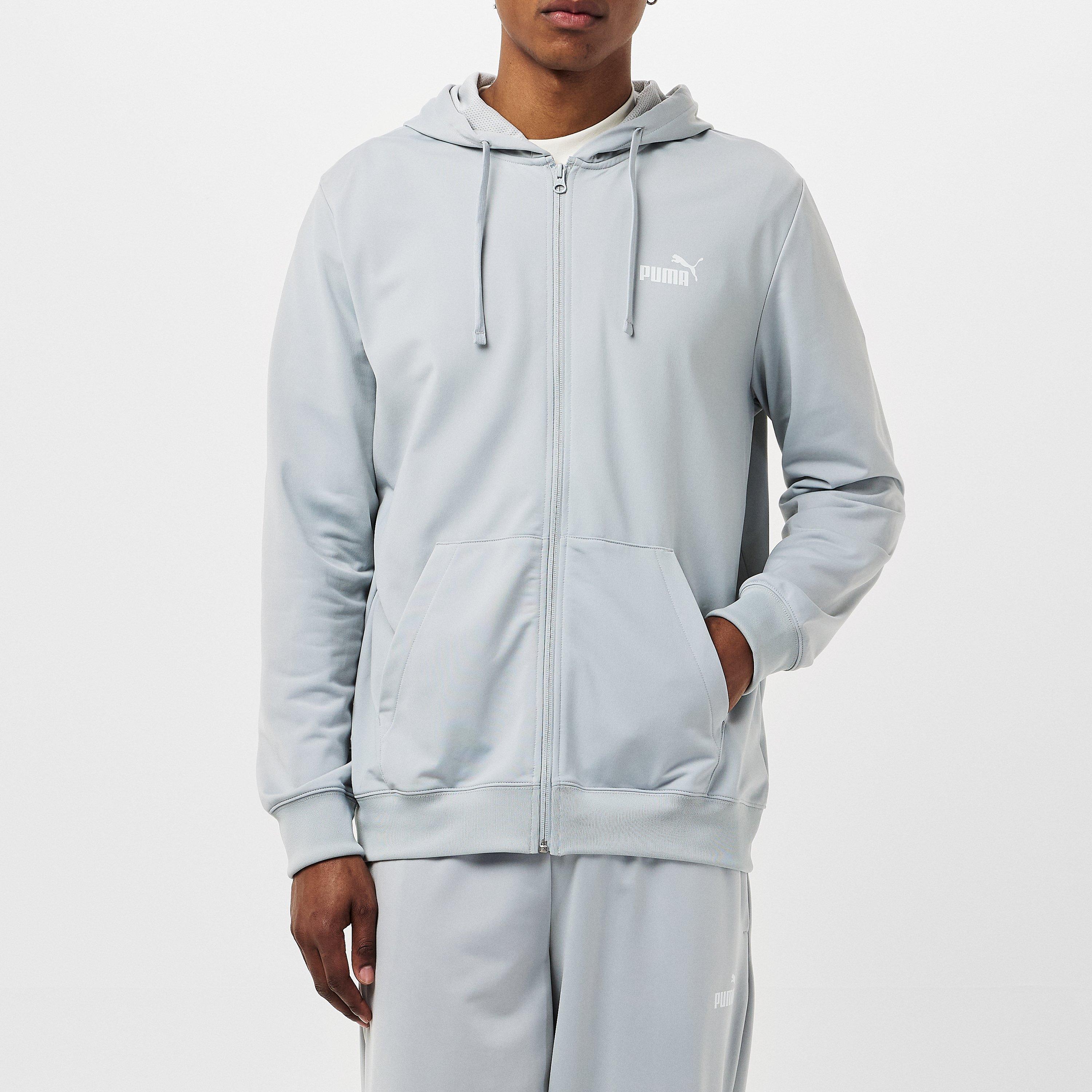 Light Grey - Puma - Poly Tracksuit - 3