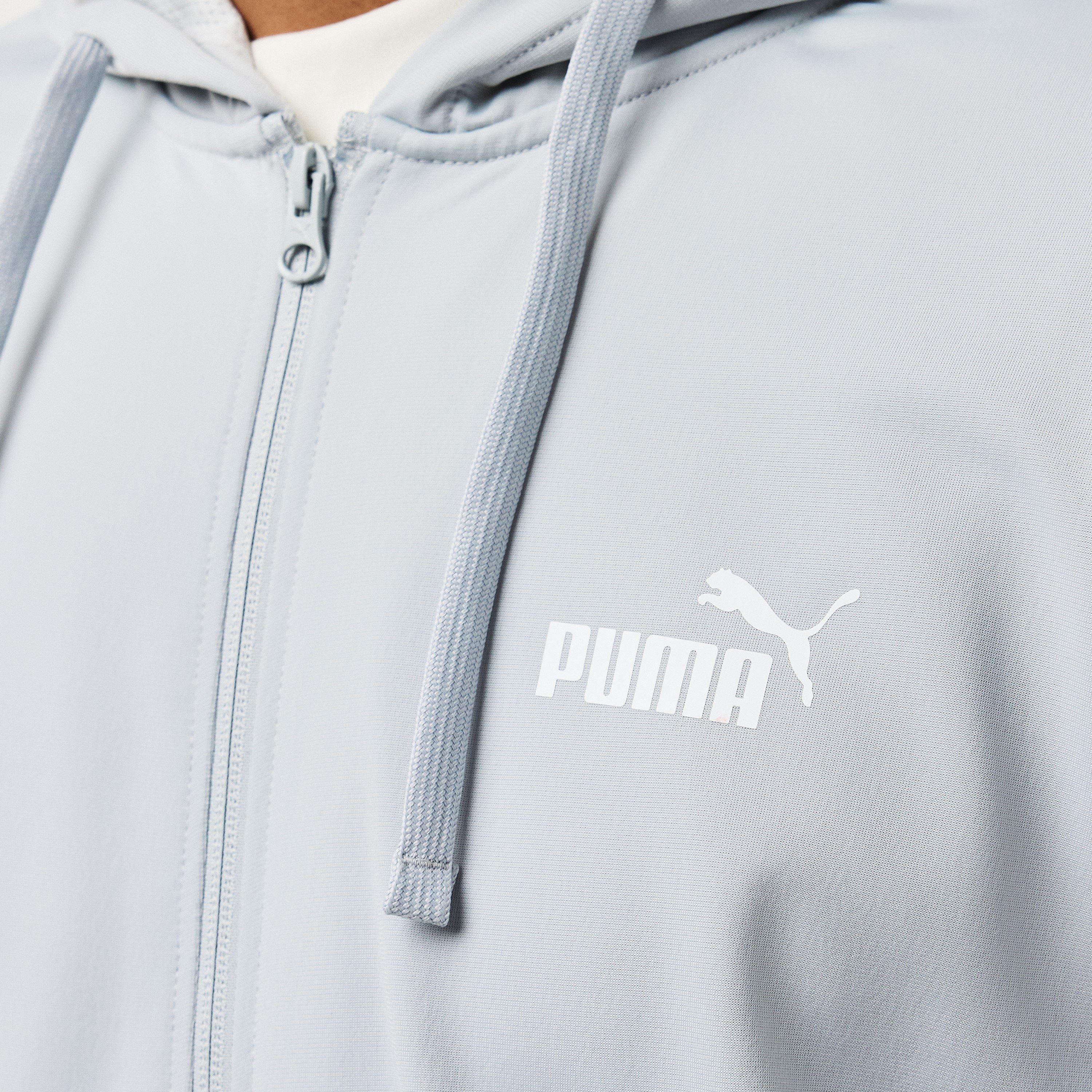 Light Grey - Puma - Poly Tracksuit - 5