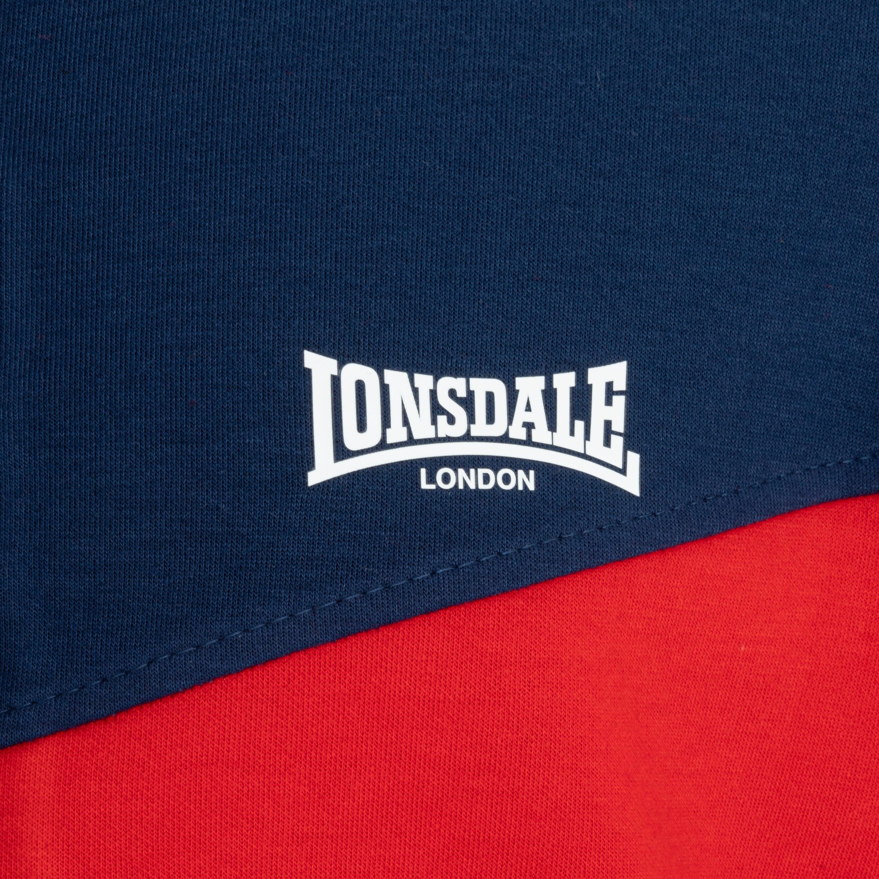 Red/Navy - Lonsdale - Mens Tracksuit - 4