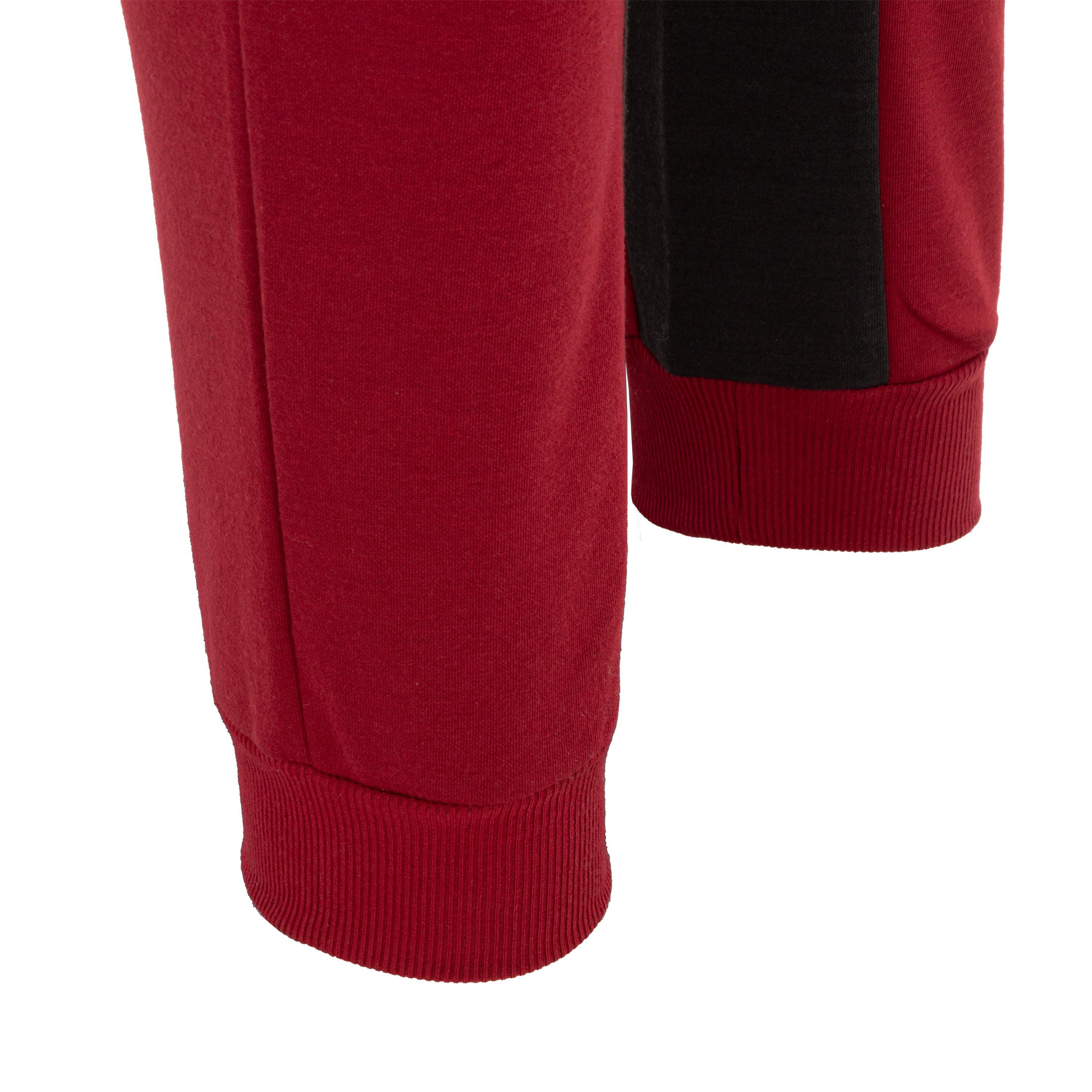 Dark Red/Grey - Lonsdale - Mens Tracksuit - 6