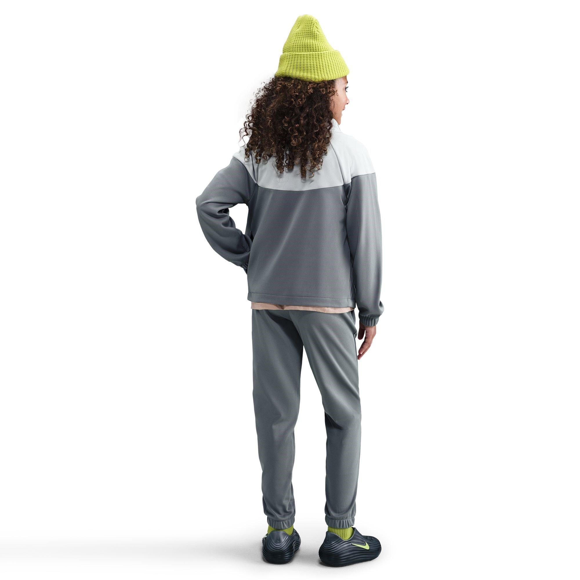 Grey/Smoke - Nike - NSW Poly Tracksuit Juniors - 2