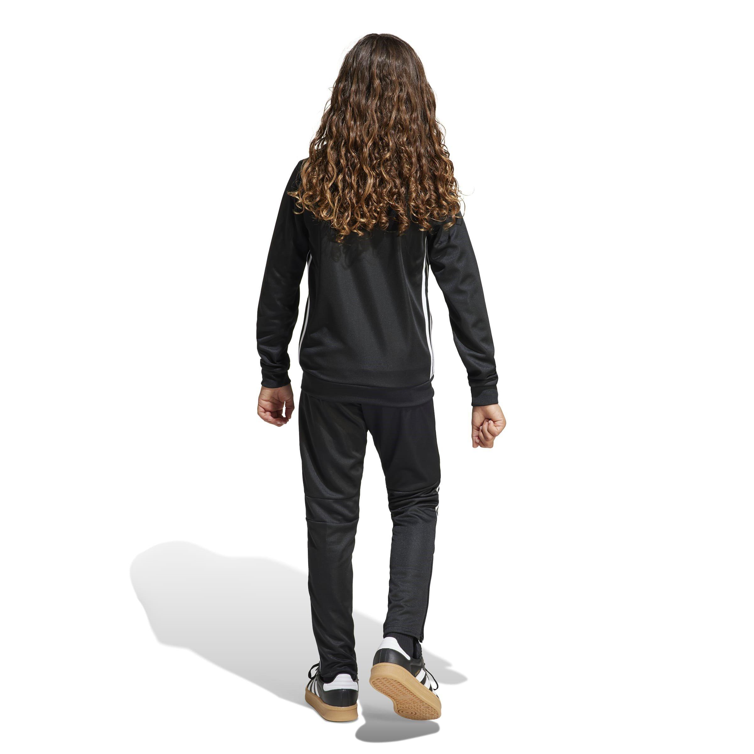 Black/White - adidas - Tiro 25 Essentials Track Suit Kids - 5