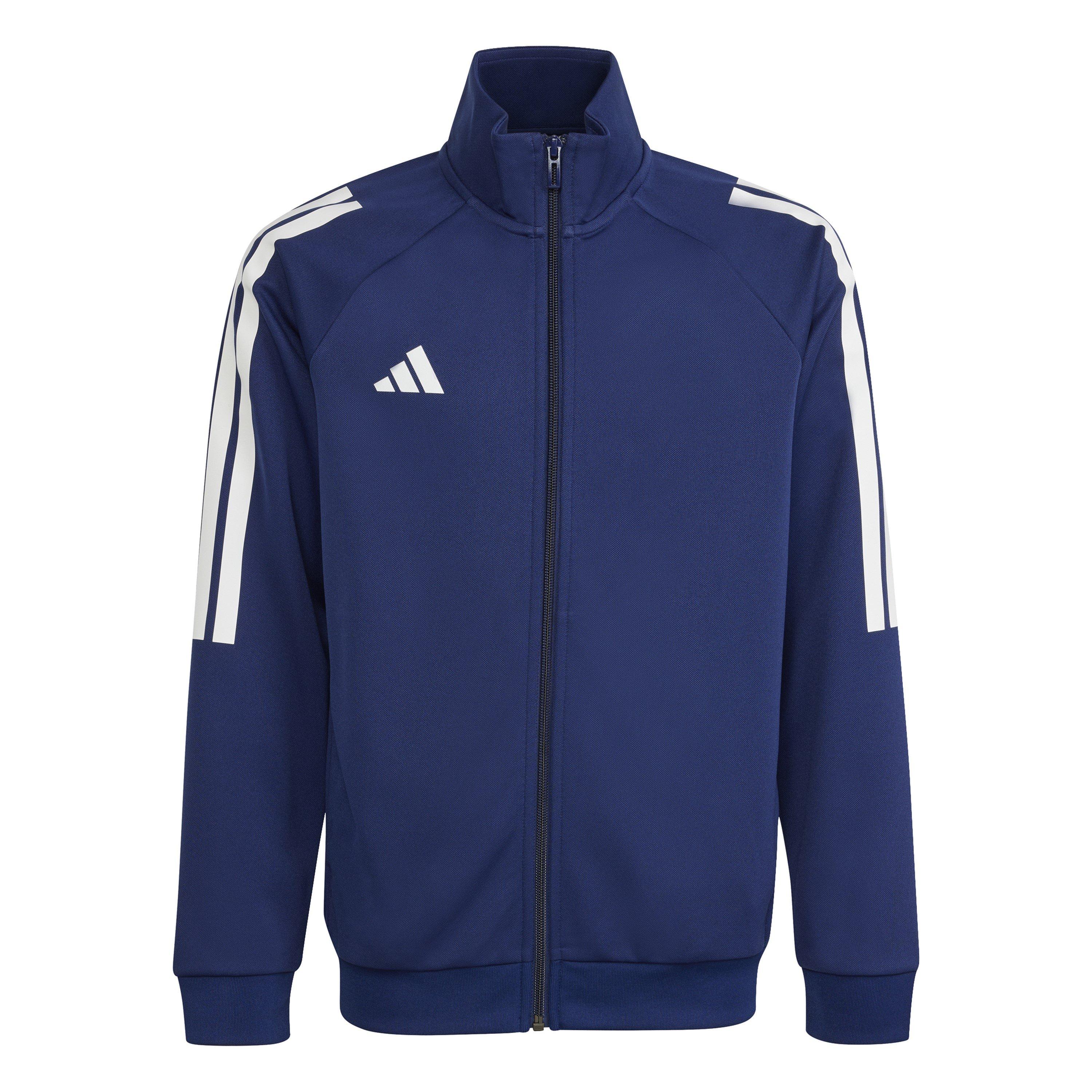 Marineblau/Weiß - adidas - Essentials Sereno Tracksuit Junior Boys - 4