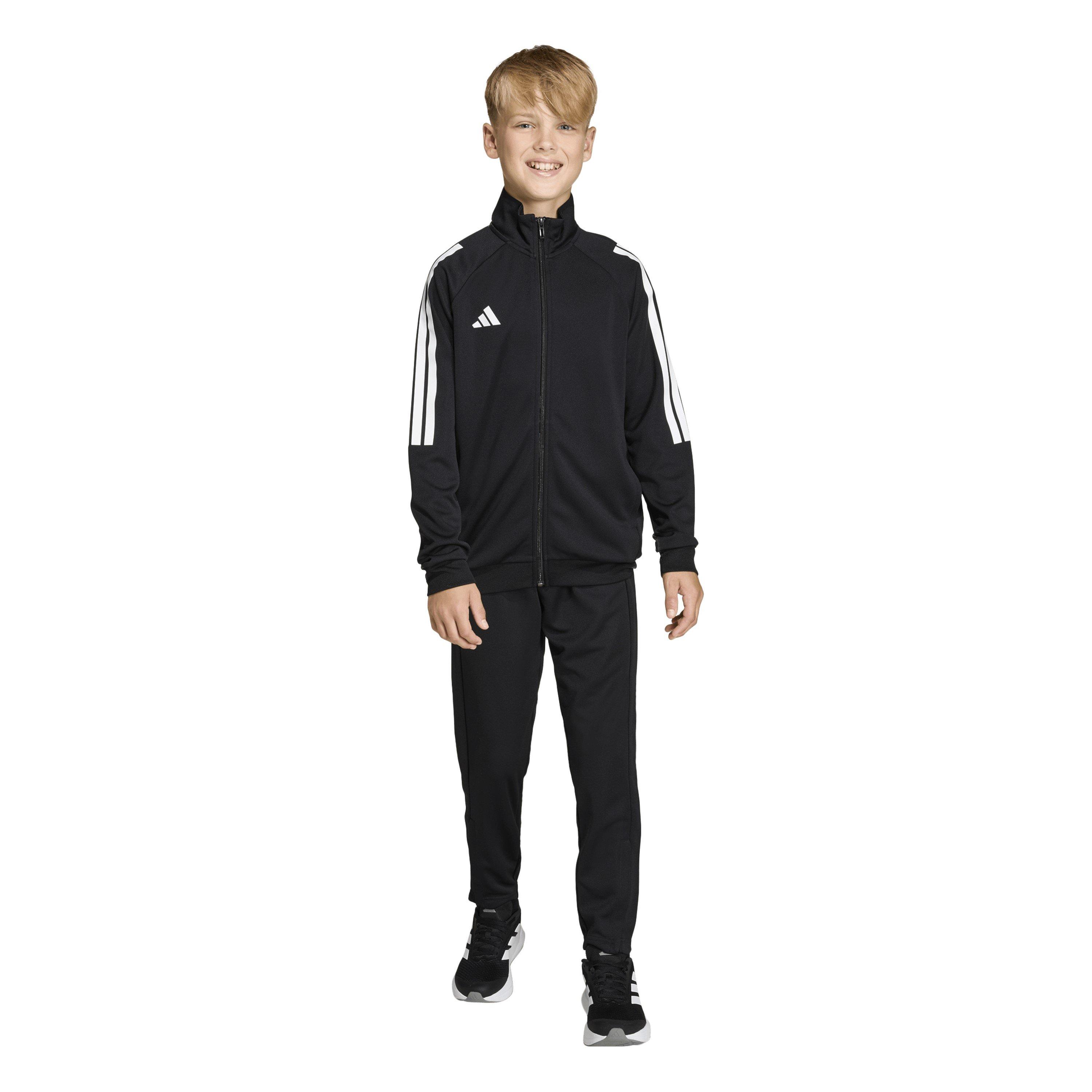 Zwart/Wit - adidas - Essentials Sereno Tracksuit Junior Boys - 2