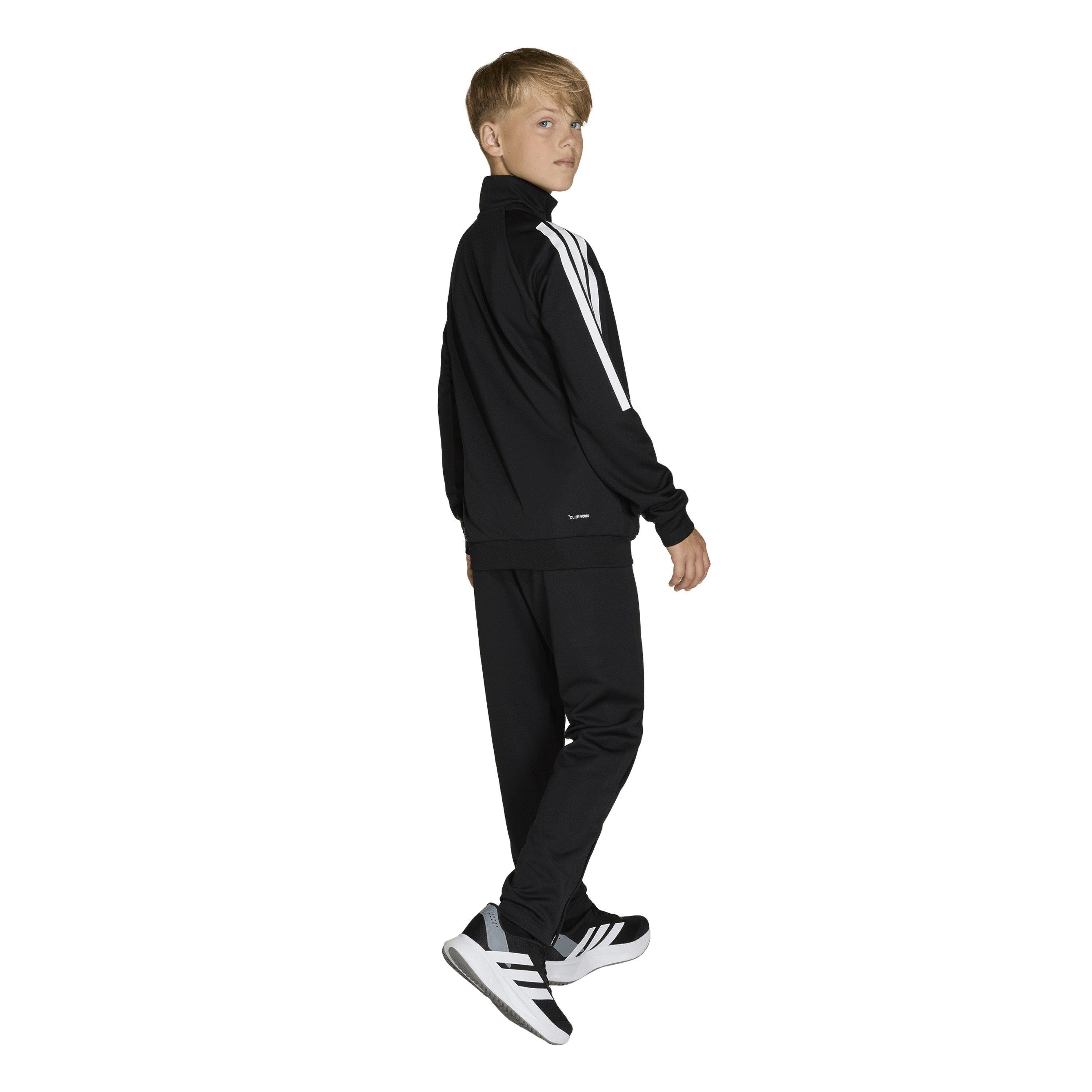 Zwart/Wit - adidas - Essentials Sereno Tracksuit Junior Boys - 3
