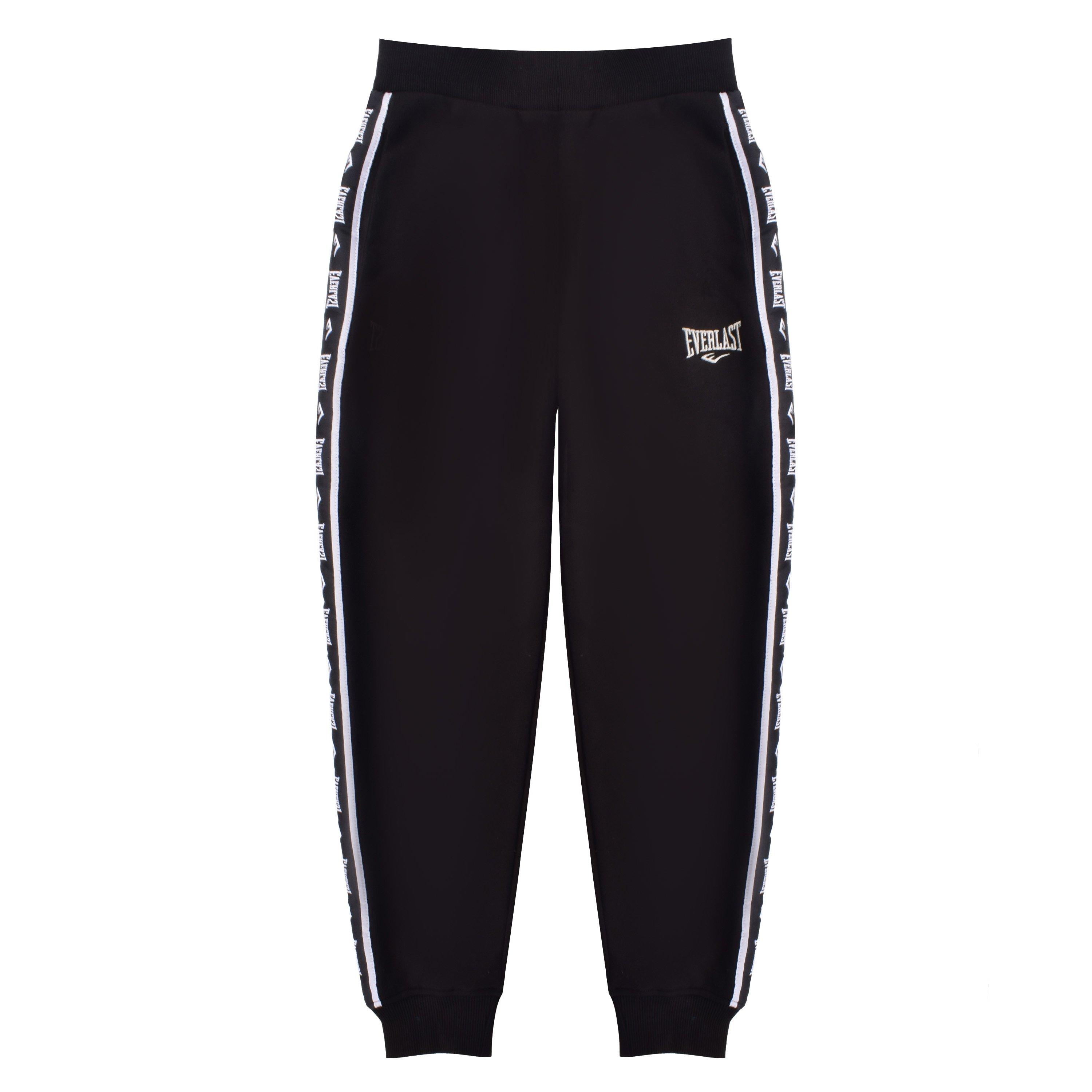 Black - Everlast - Tape Fleece Tracksuits - 4