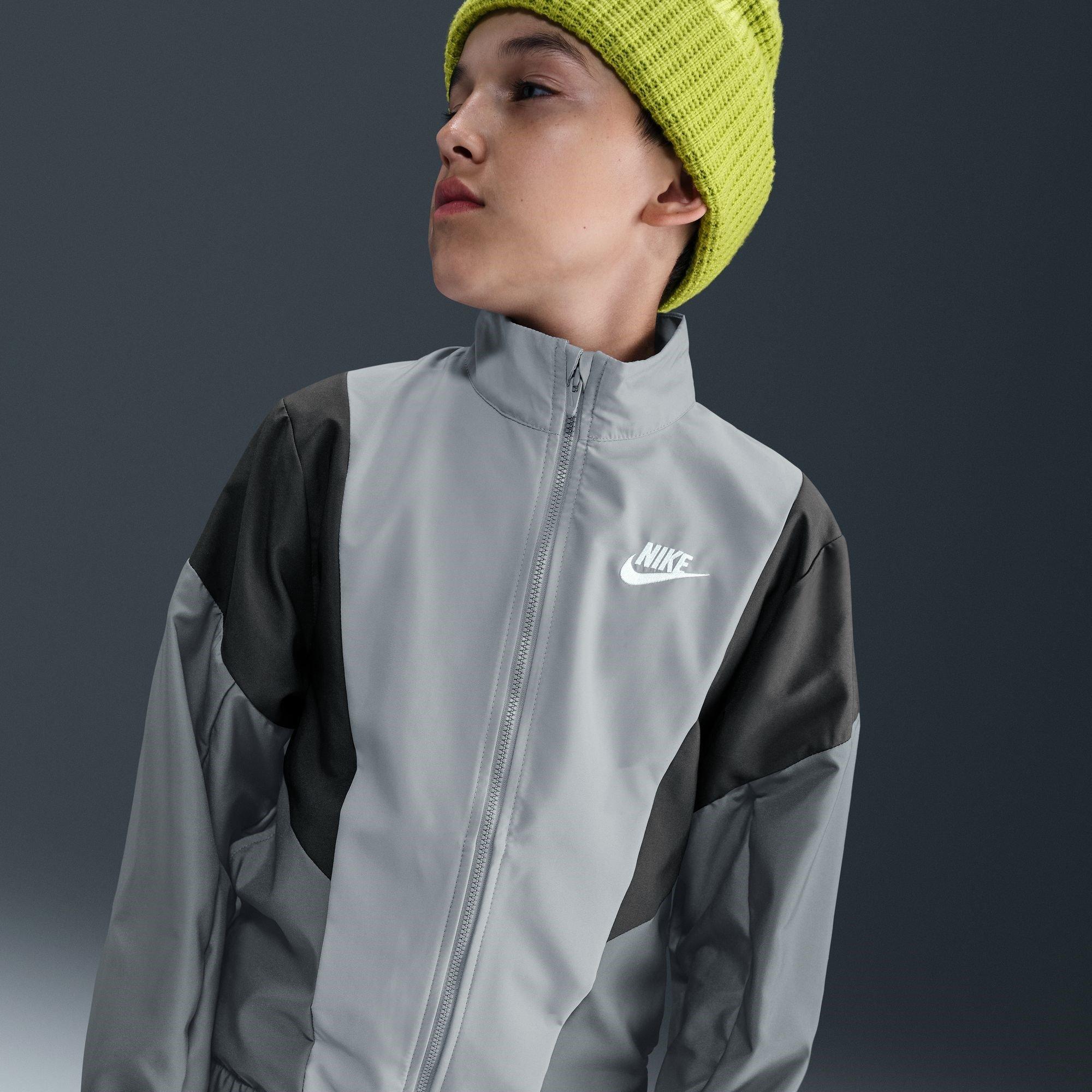 Smoke Grey - Nike - Nike Wvn T/suit FZ Jn54 - 11