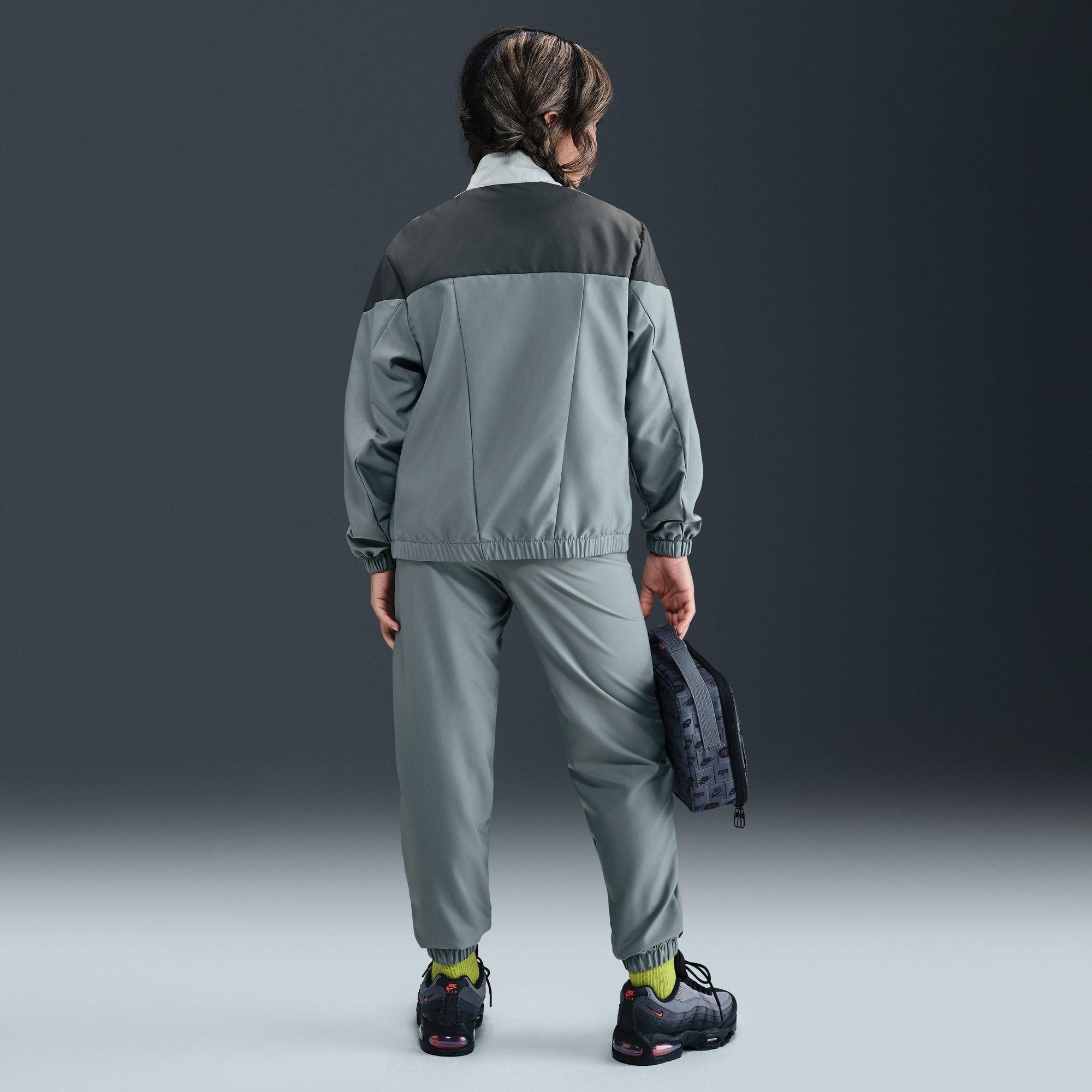 Smoke Grey - Nike - Nike Wvn T/suit FZ Jn54 - 8