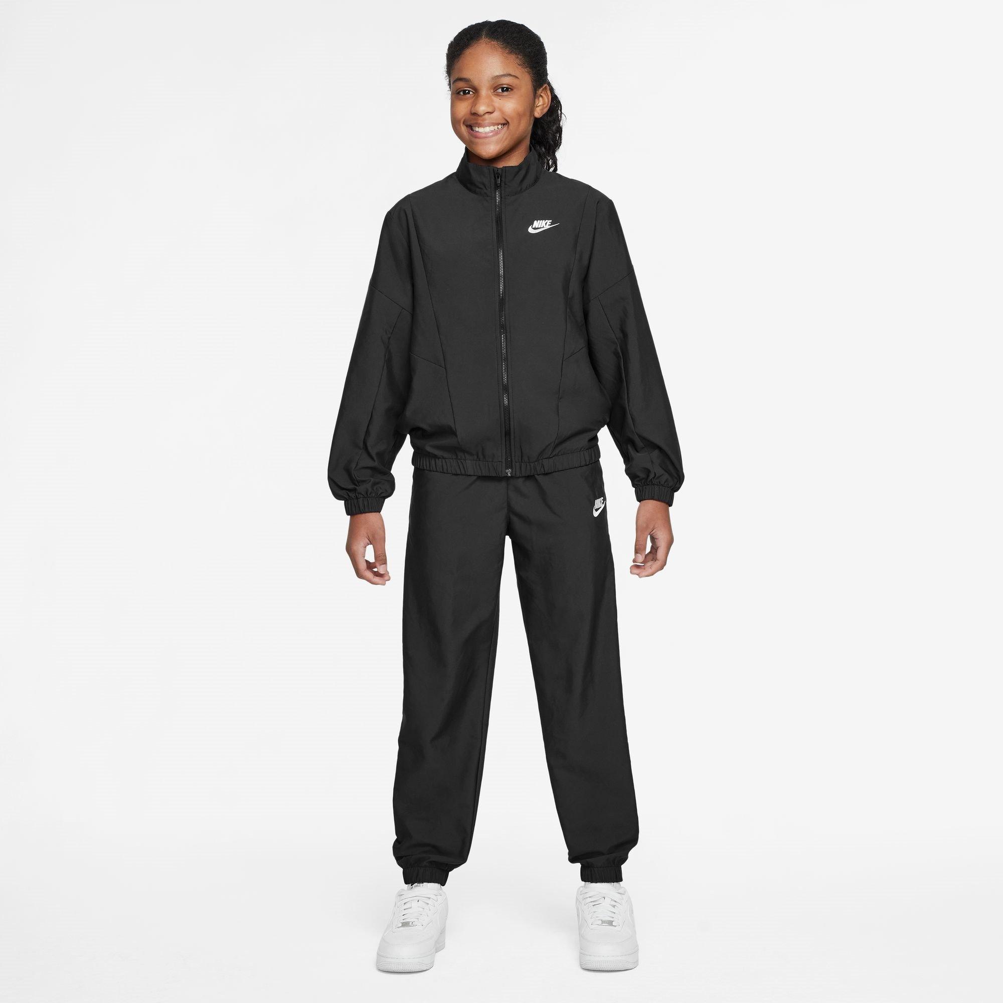 Black/White - Nike - Wvn T/suit FZ Jn54 - 2