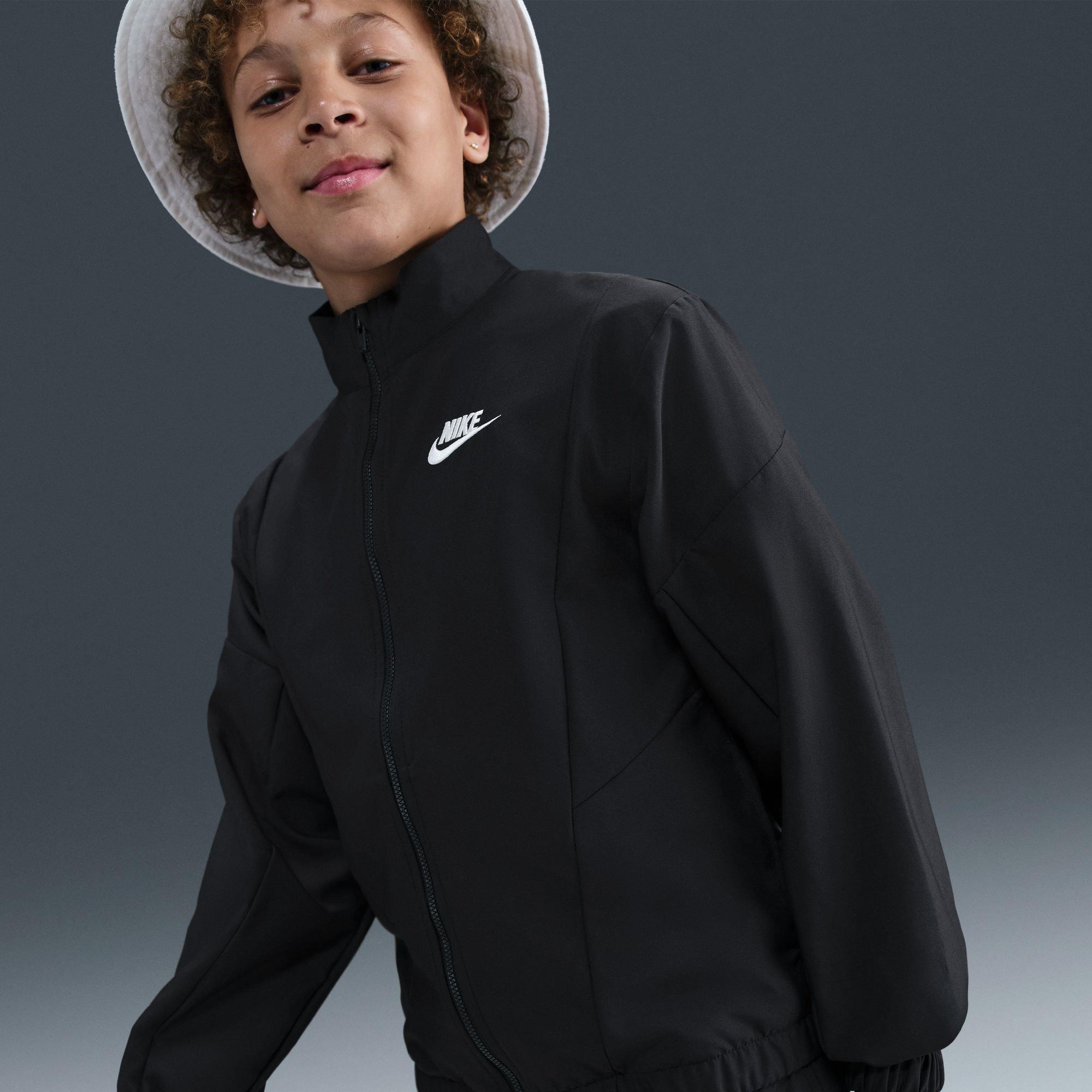 Black/White - Nike - Wvn T/suit FZ Jn54 - 11