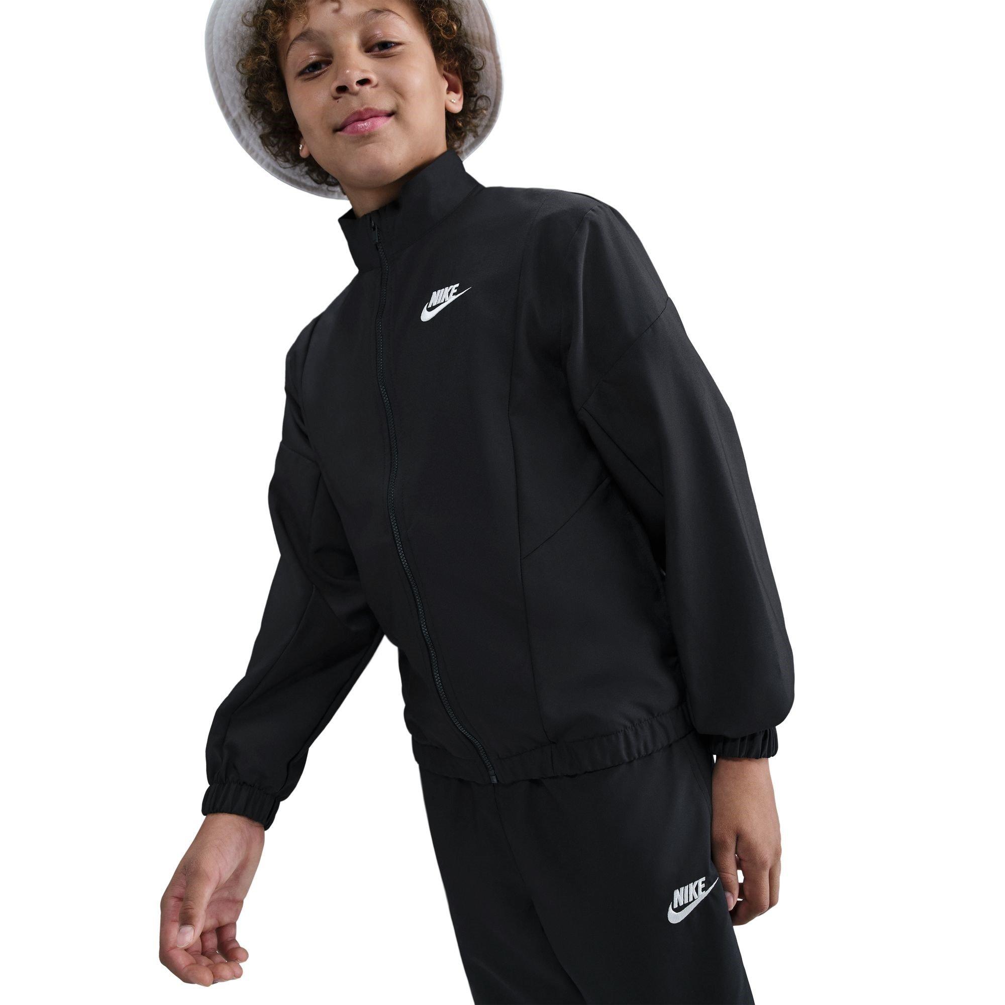 Black/White - Nike - Wvn T/suit FZ Jn54 - 4