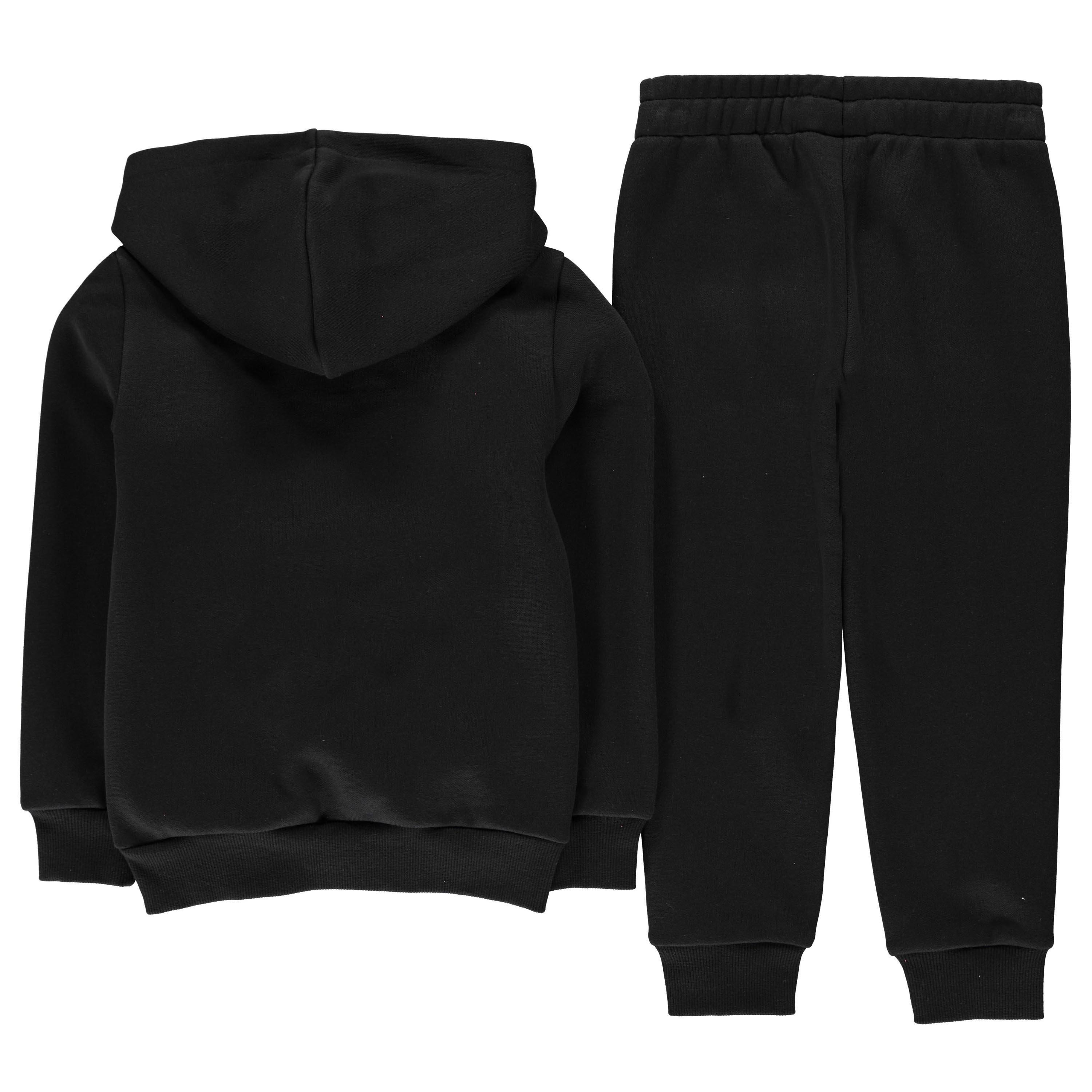 Nero/Bianco - Puma - No 1 Logo Hoodie And Joggers Set Junior Boys - 2