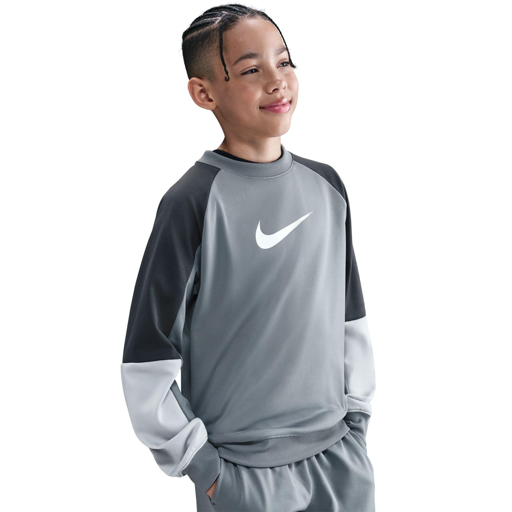 Grau/Rauch - Nike - Crew T/Suit Jn71 - 3