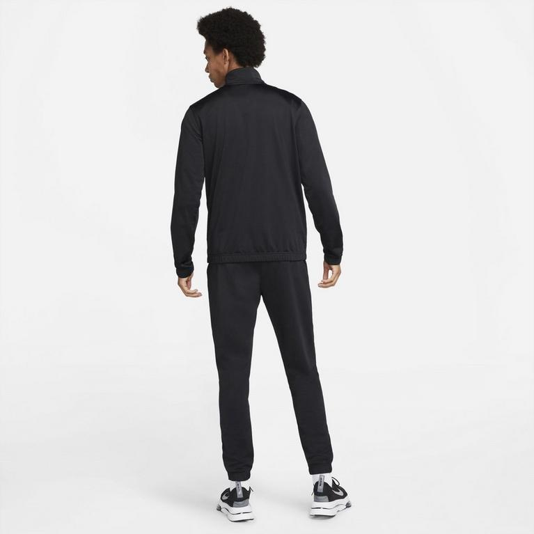 Negro/Gris Oscuro - Nike - Poly-Knit Basic Tracksuit Mens - 2