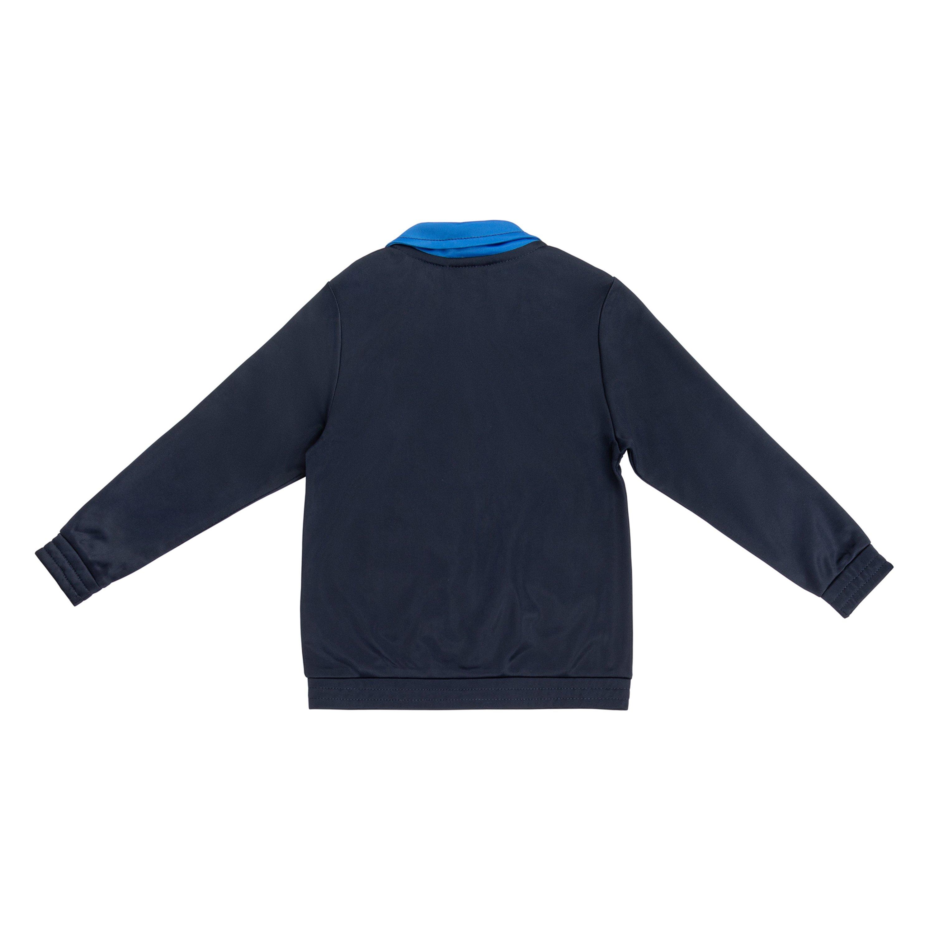 Nvy/Wht/Royal - Slazenger - Polyester Tracksuit Junior - 3