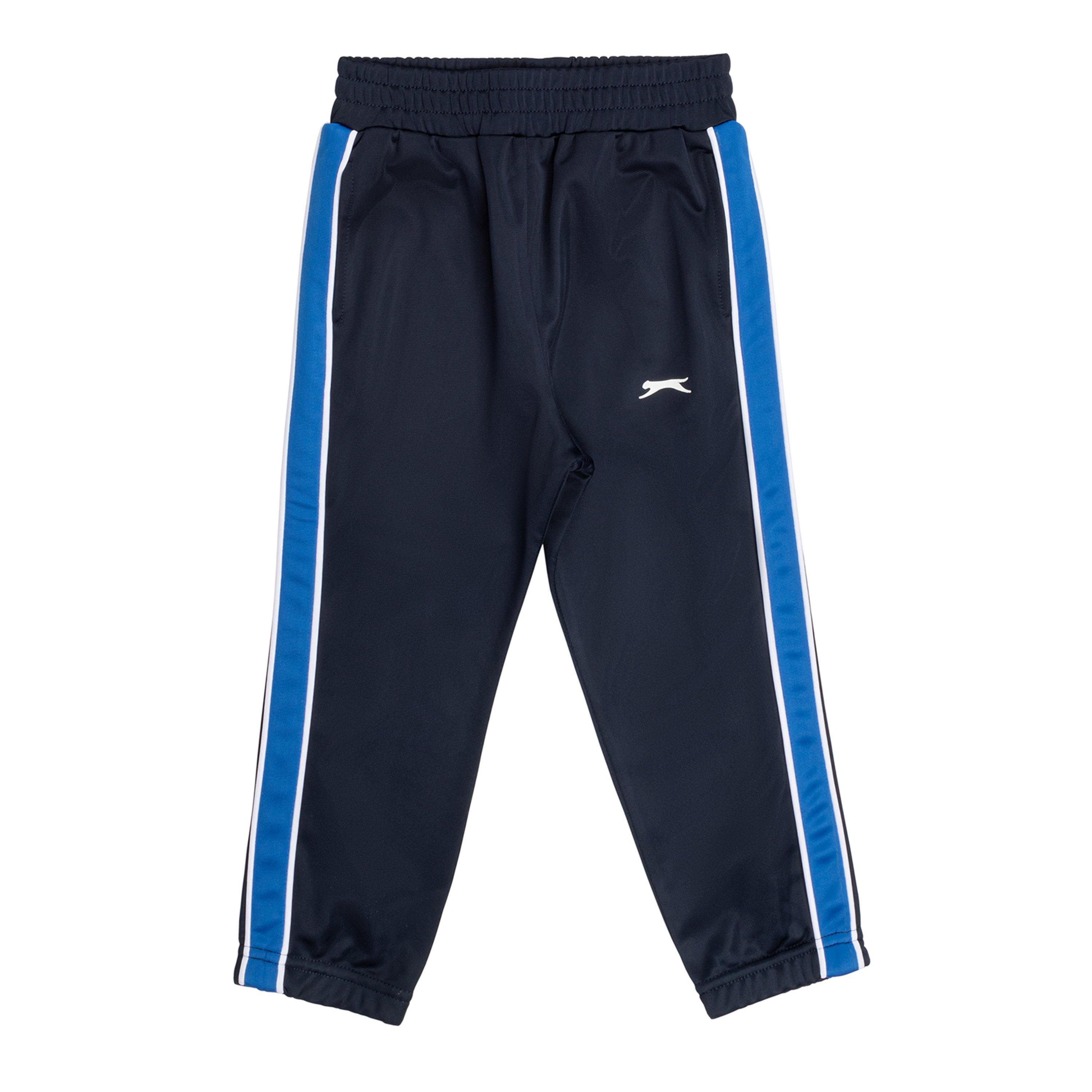 Nvy/Wht/Royal - Slazenger - Polyester Tracksuit Junior - 4