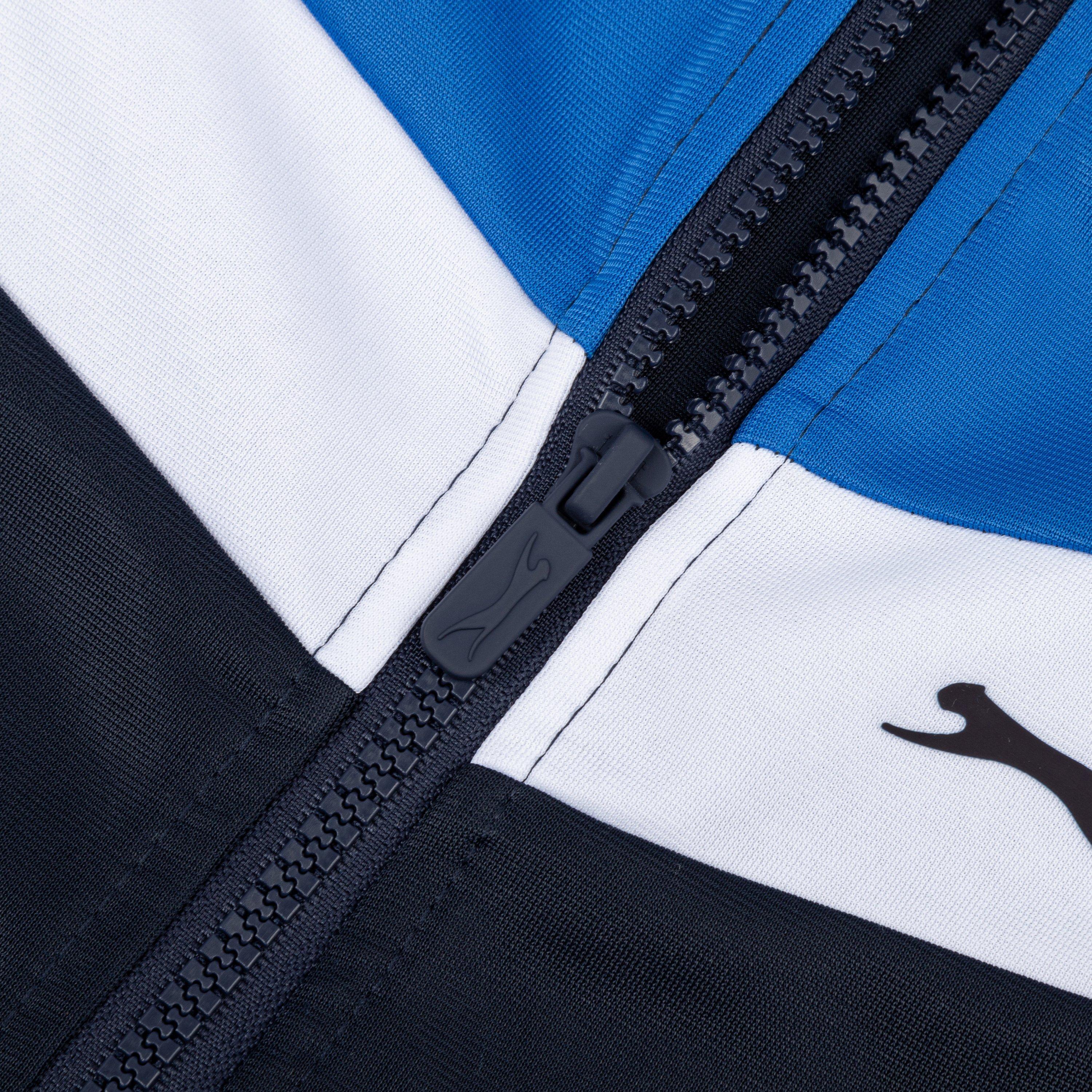 Nvy/Wht/Royal - Slazenger - Polyester Tracksuit Junior - 7