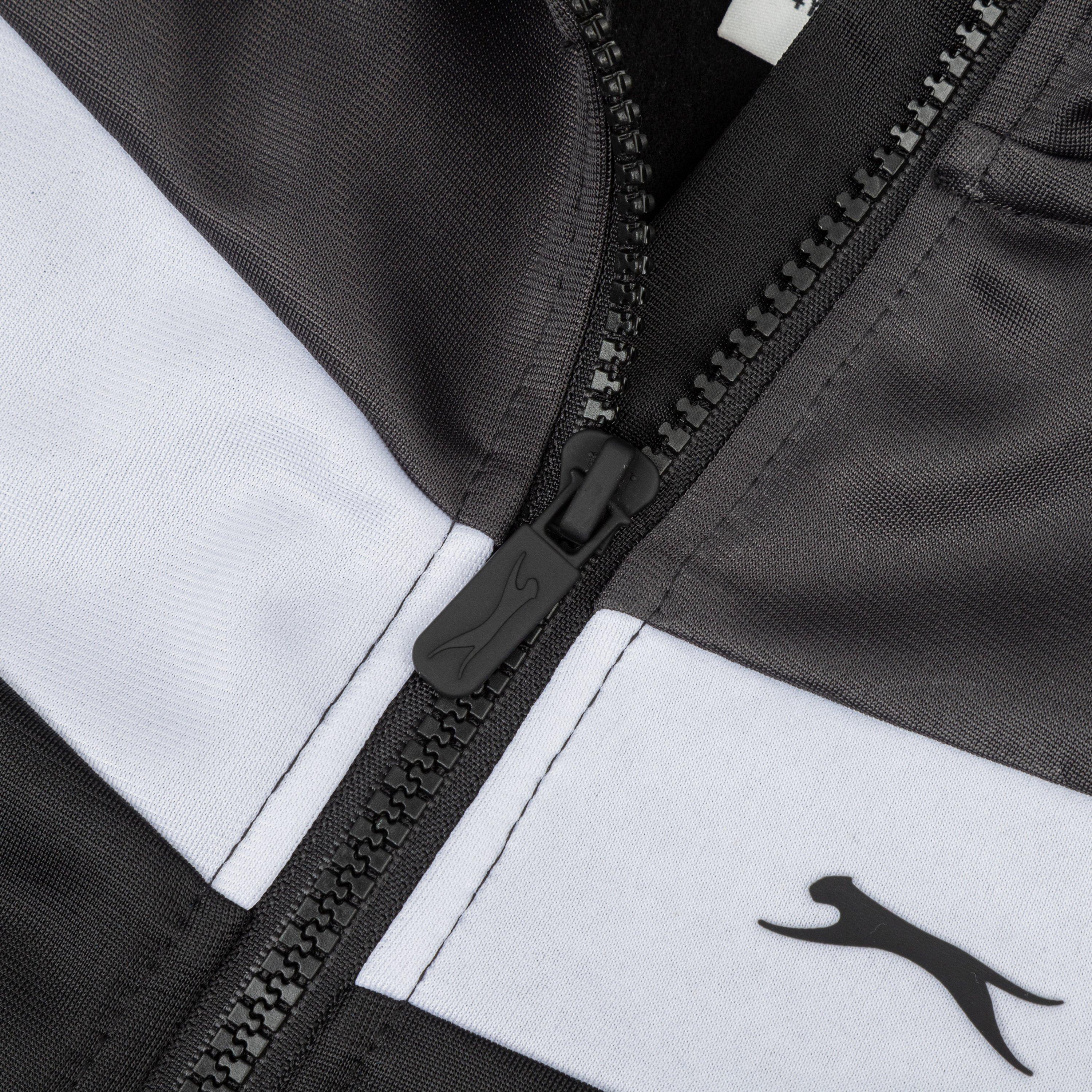 Preto/Carvão/Branco - Slazenger - Polyester Tracksuit Junior - 7