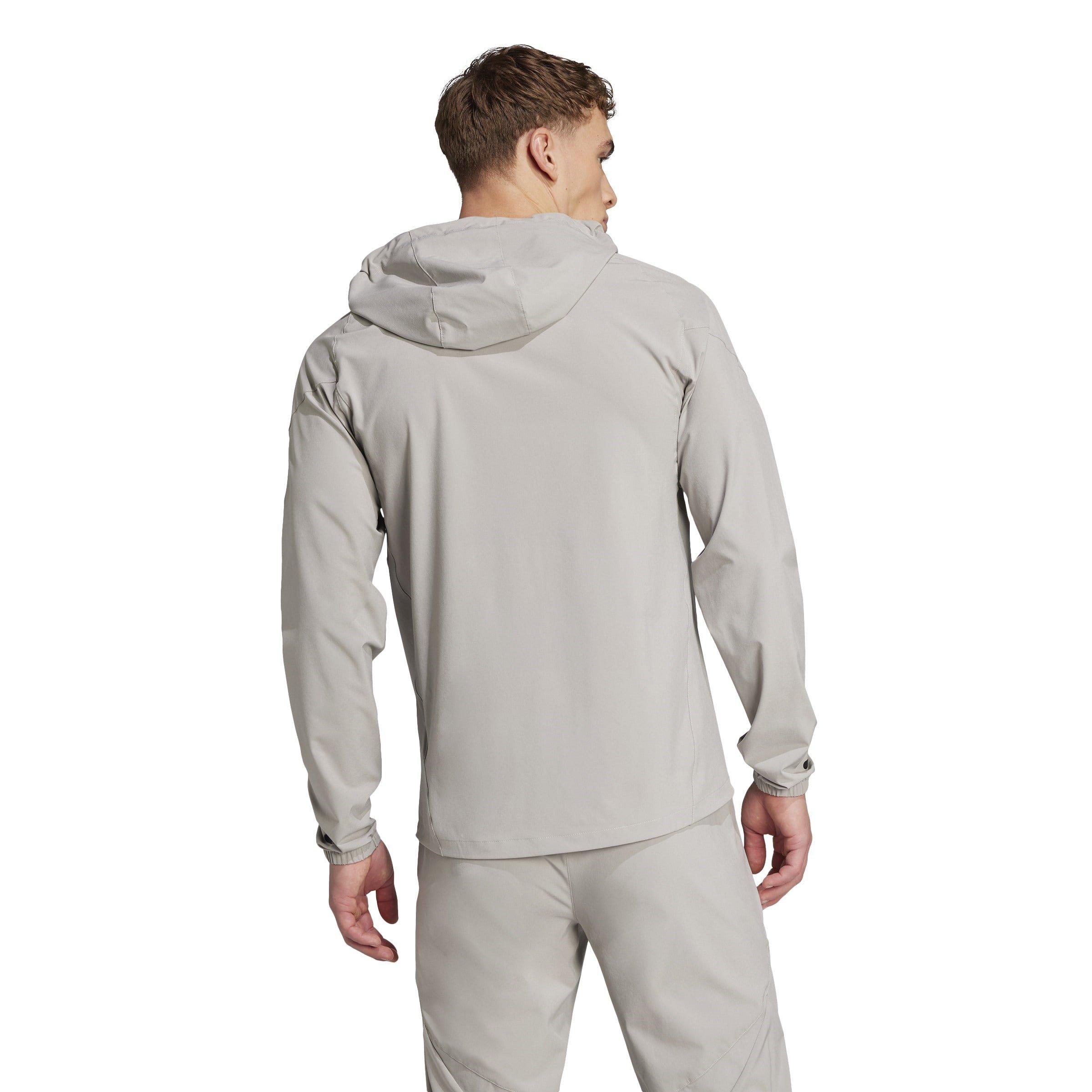 Grey - adidas - Tiro 25 Competition Vis Tech Travel Jacket - 3