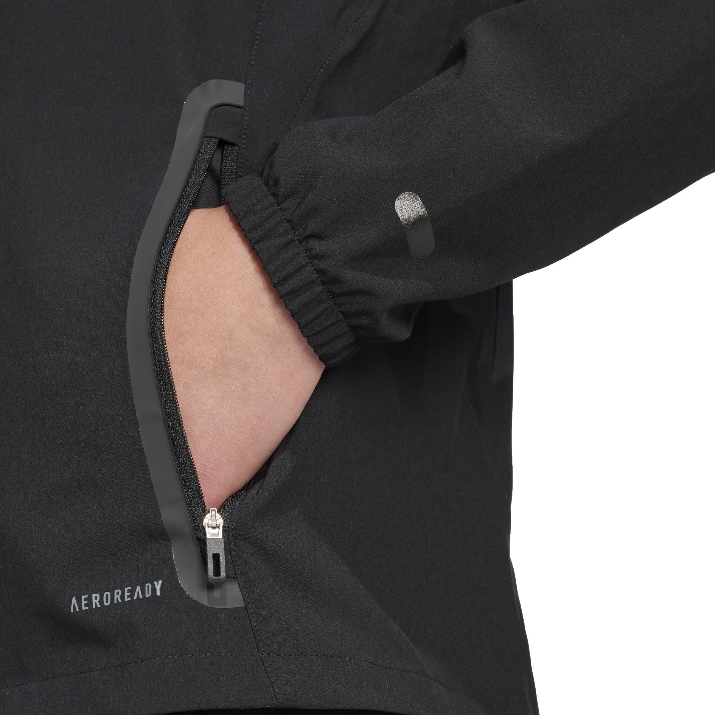 Nero - adidas - Tiro 25 Competition Vis Tech Travel Jacket - 5