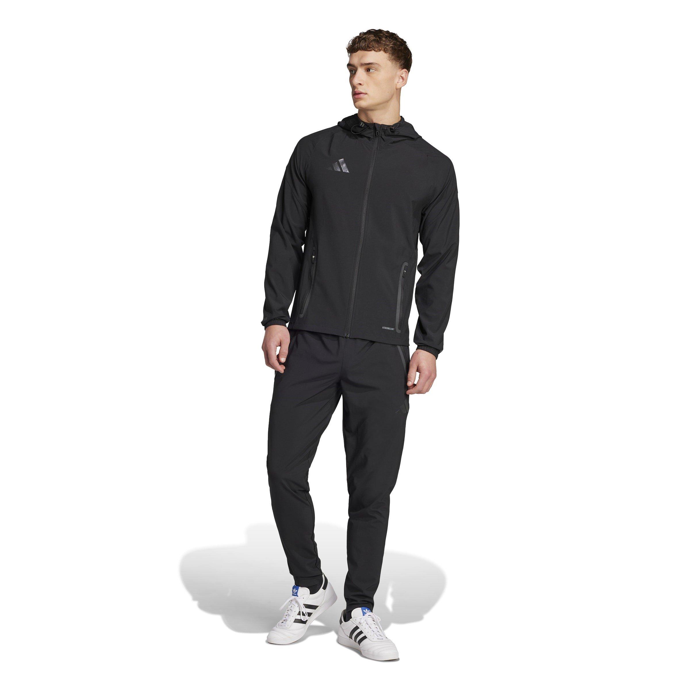 Nero - adidas - Tiro 25 Competition Vis Tech Travel Jacket - 7