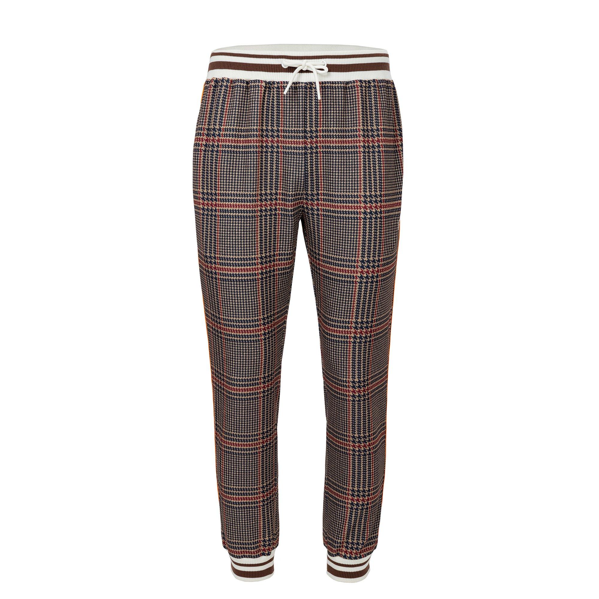 Beige Check - Lonsdale - Gent Tracksuit Mens - 3