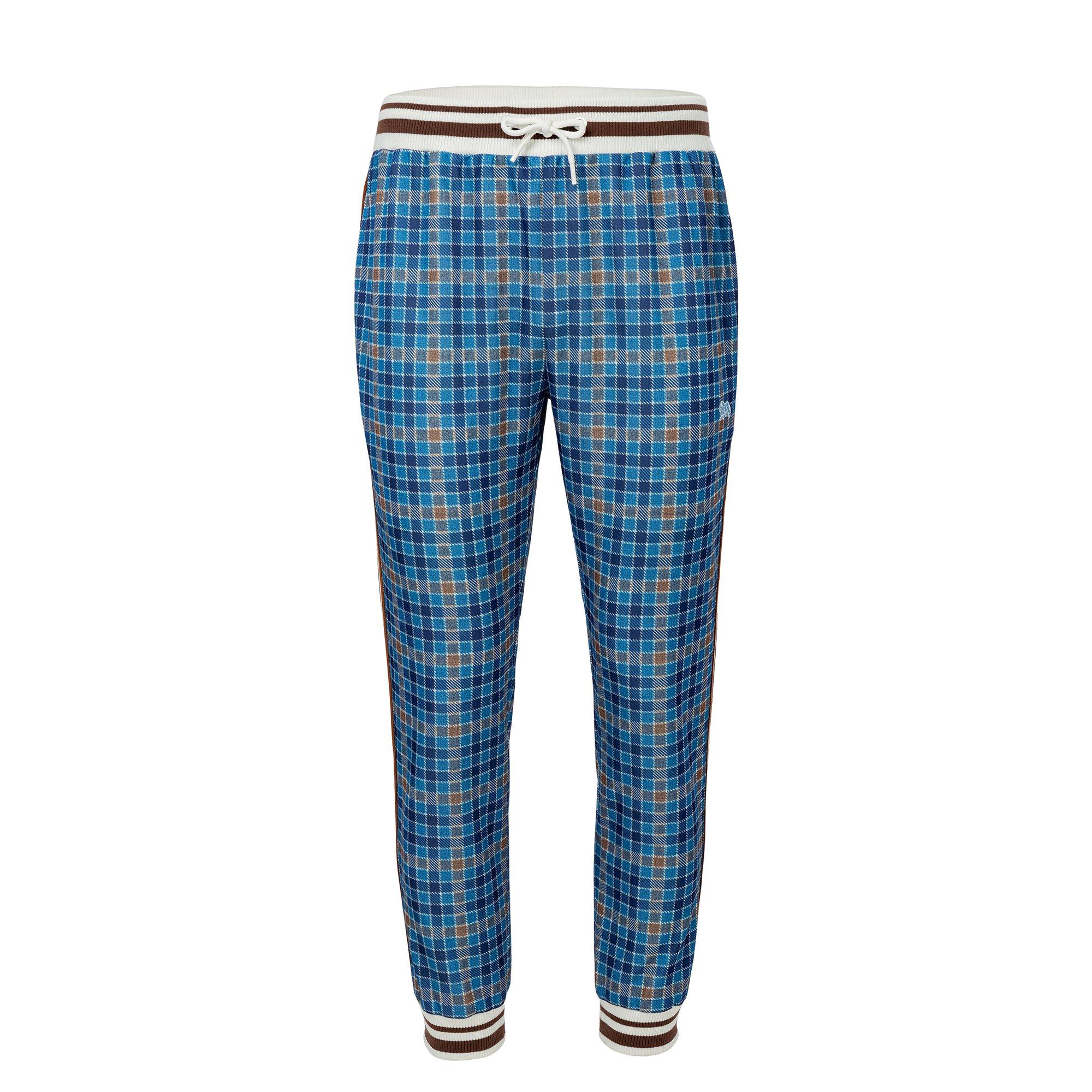 Marineblau Karo - Lonsdale - Gent Tracksuit Mens - 3