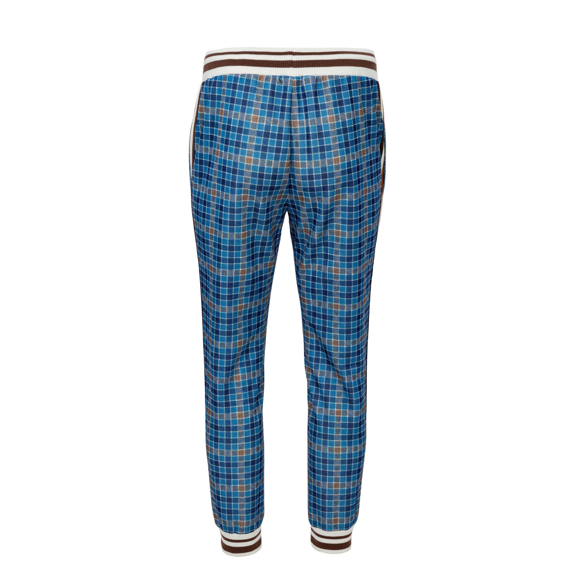 Marineblau Karo - Lonsdale - Gent Tracksuit Mens - 4