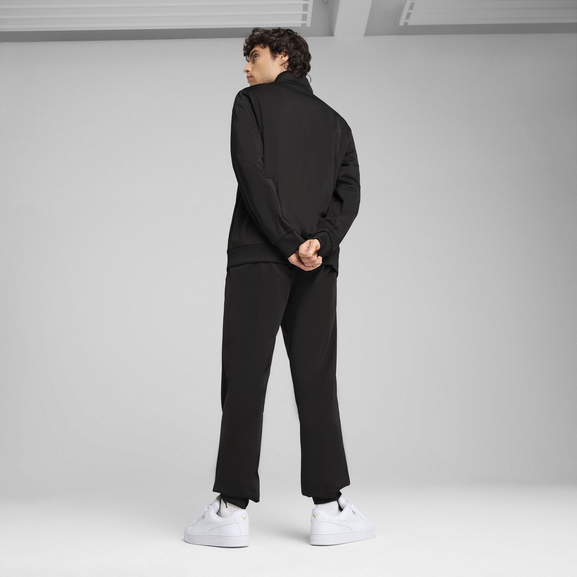 Black - Puma - Puma Ess Poly Suit Cl Tracksuit Mens - 4
