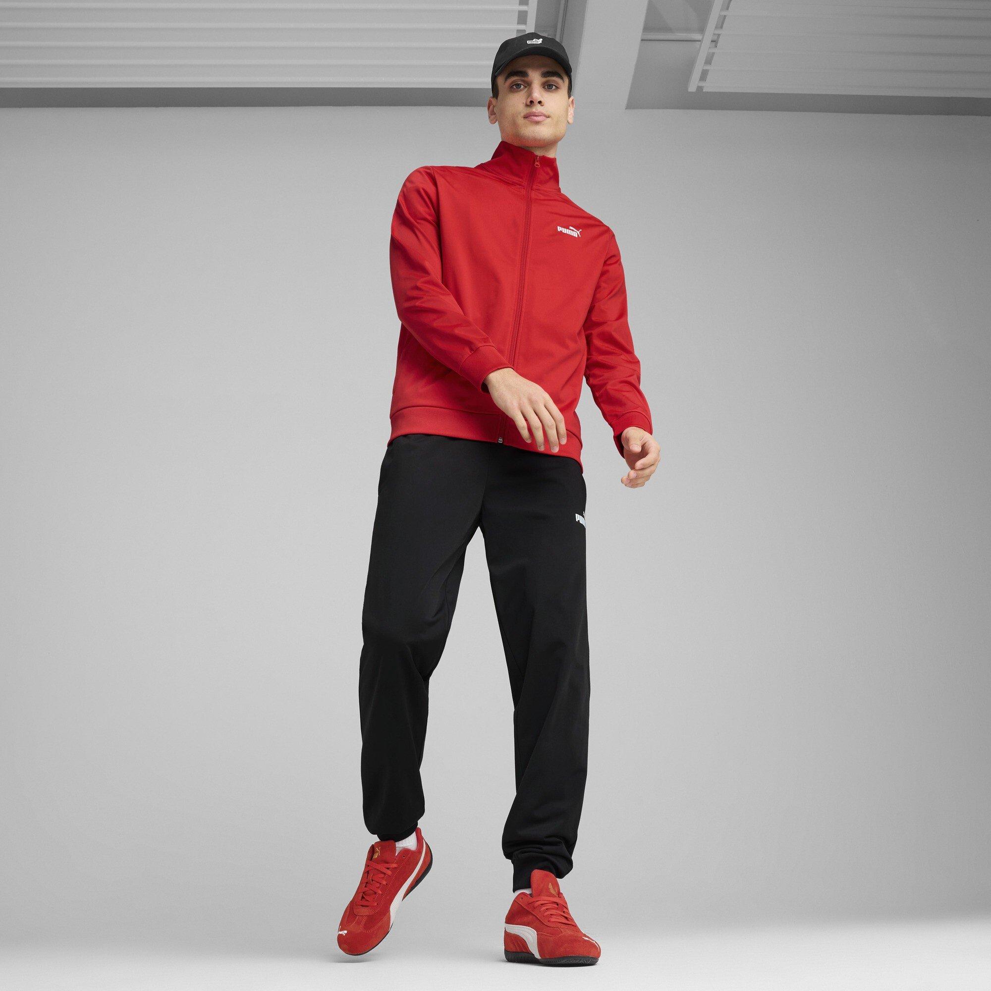 Rot - Puma - Puma Ess Poly Suit Cl Tracksuit Mens - 3
