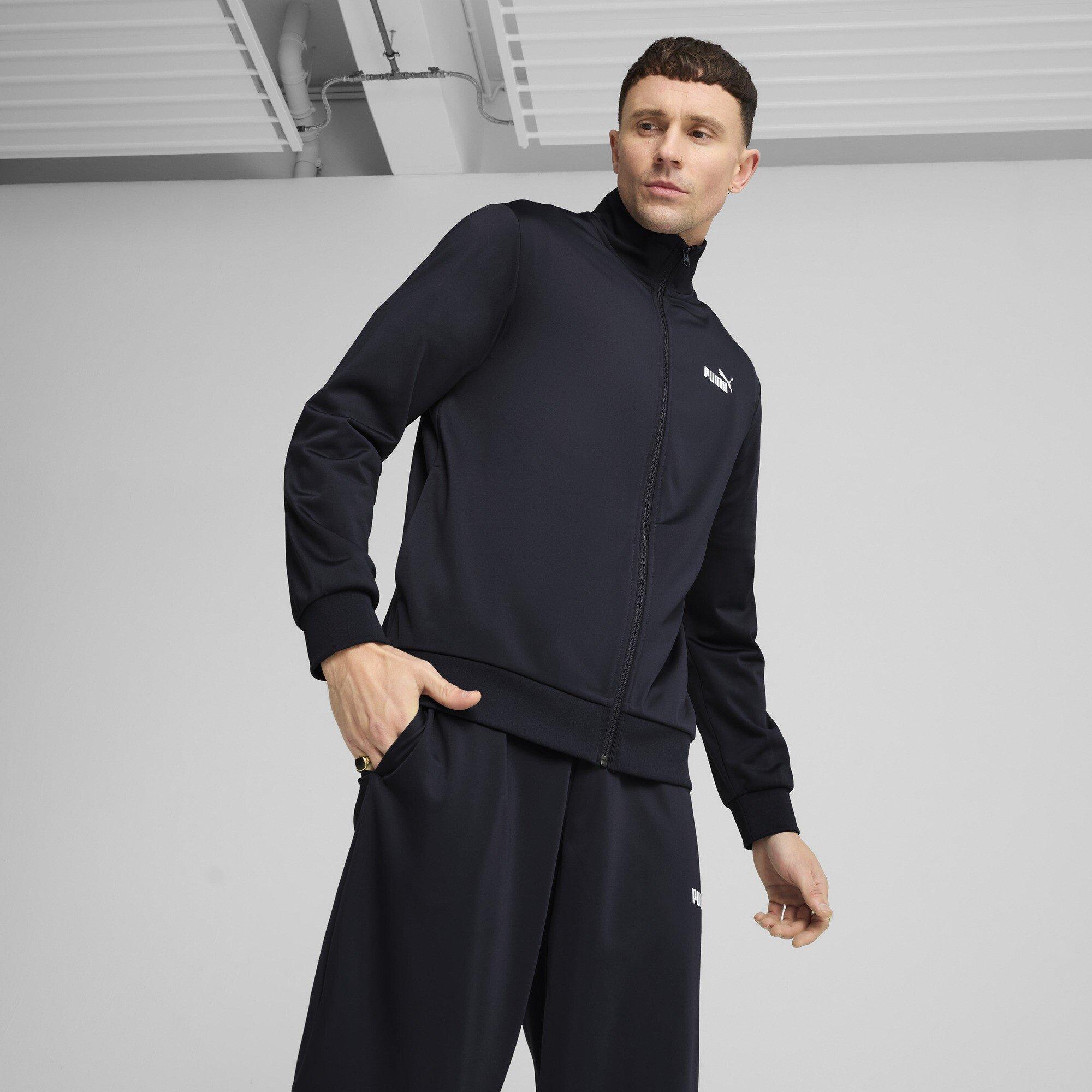 New Navy - Puma - Puma Ess Poly Suit Cl Tracksuit Mens - 6