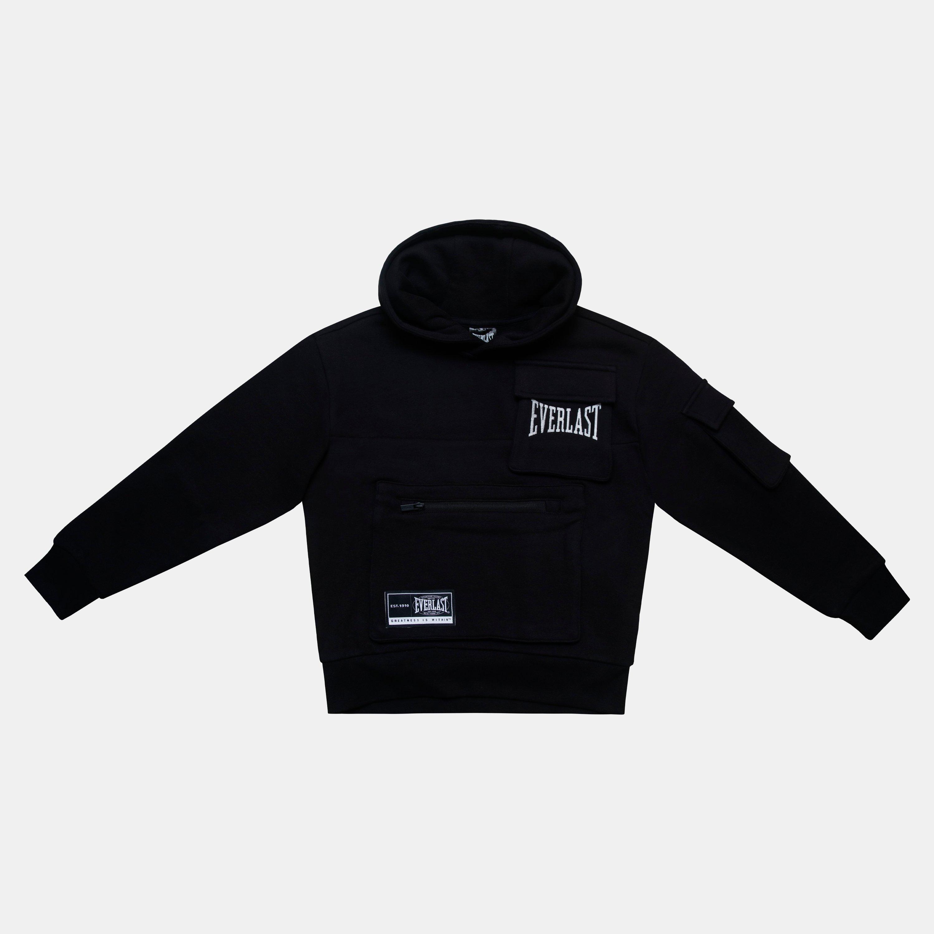 Everlast Boys Kids' Fleece Tracksuits - Black - 7-8 (S)