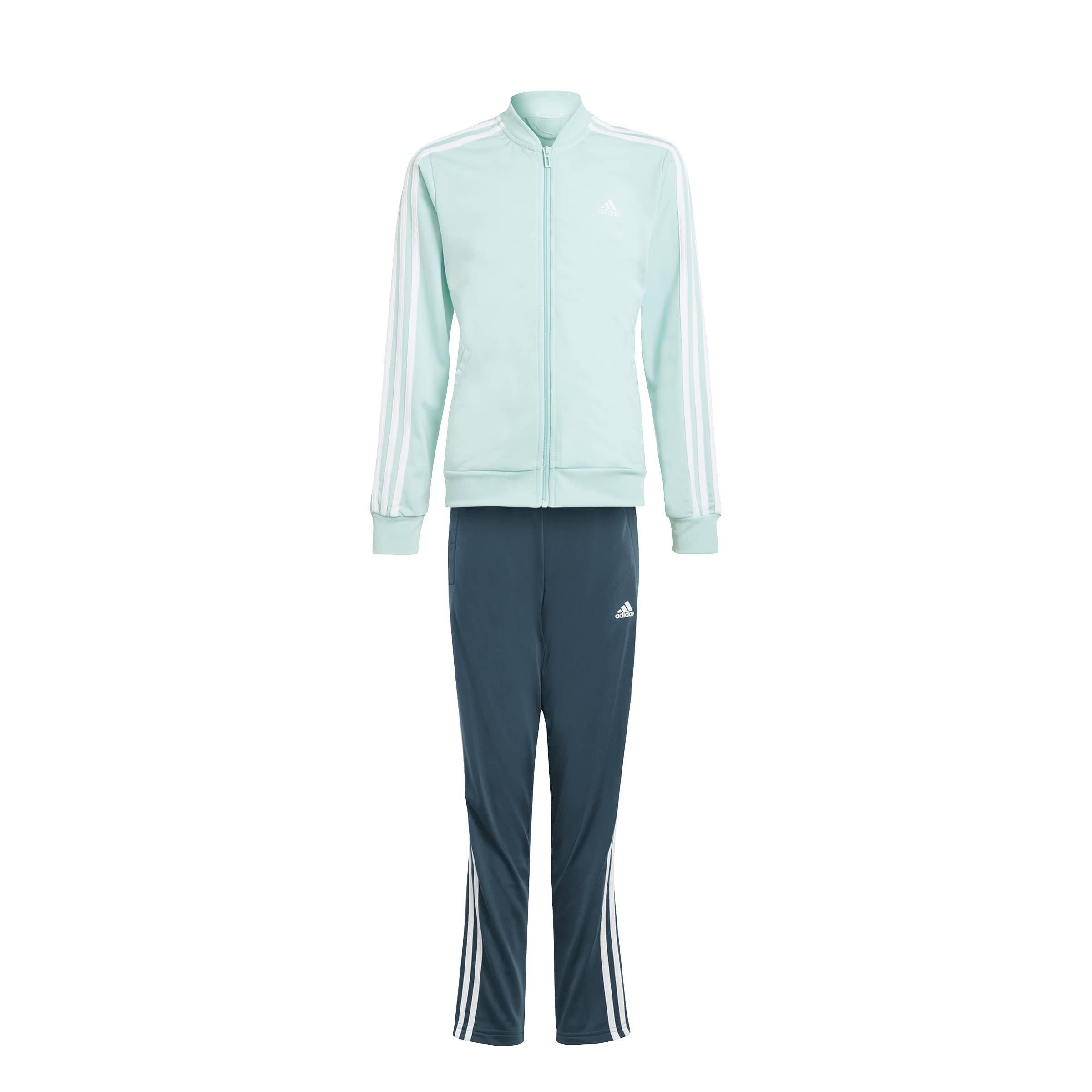 Seflaq/White - adidas - adidas G 3s Ts Full Tracksuit Girls - 1