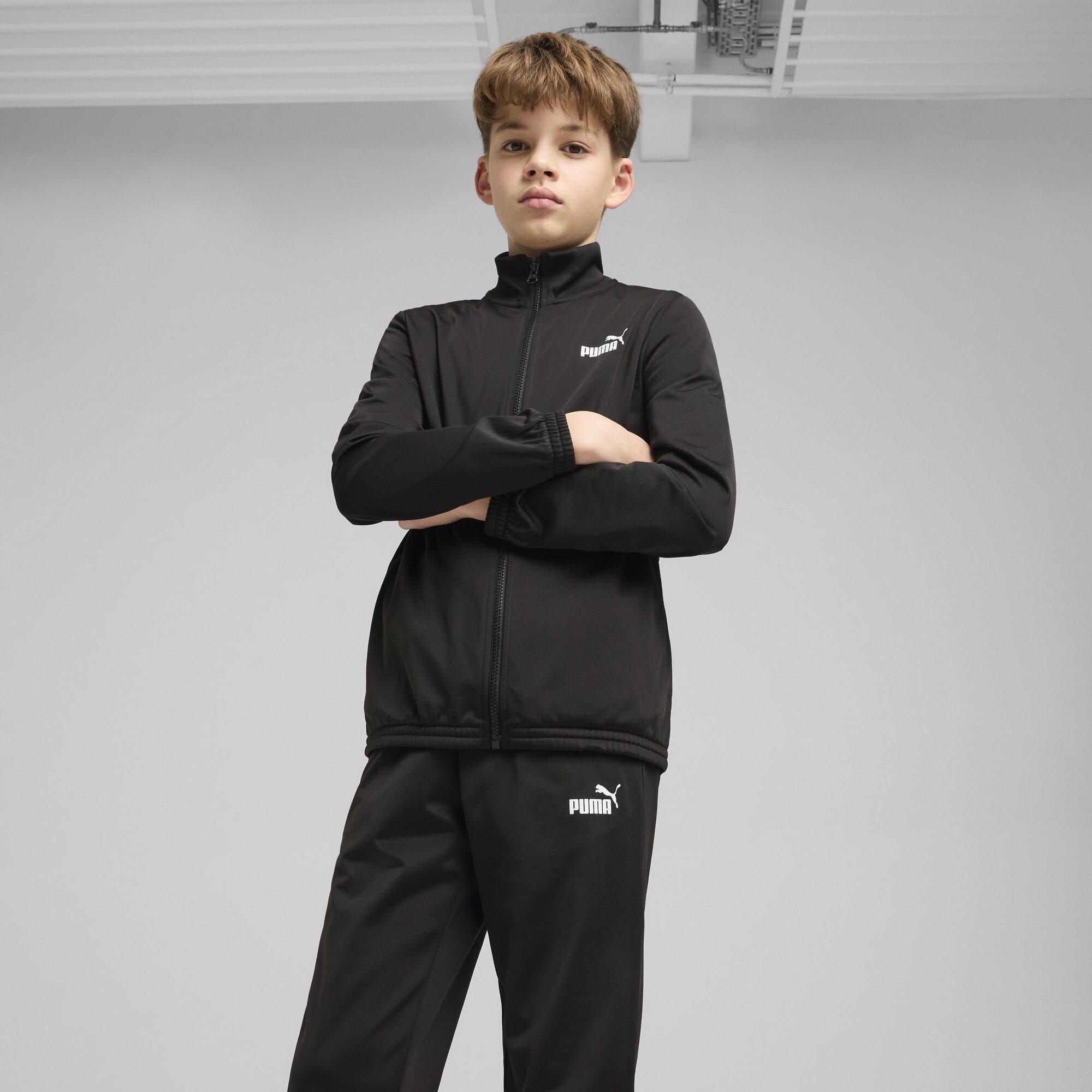 Black - Puma - Poly Baseball Tracksuit Boys - 4