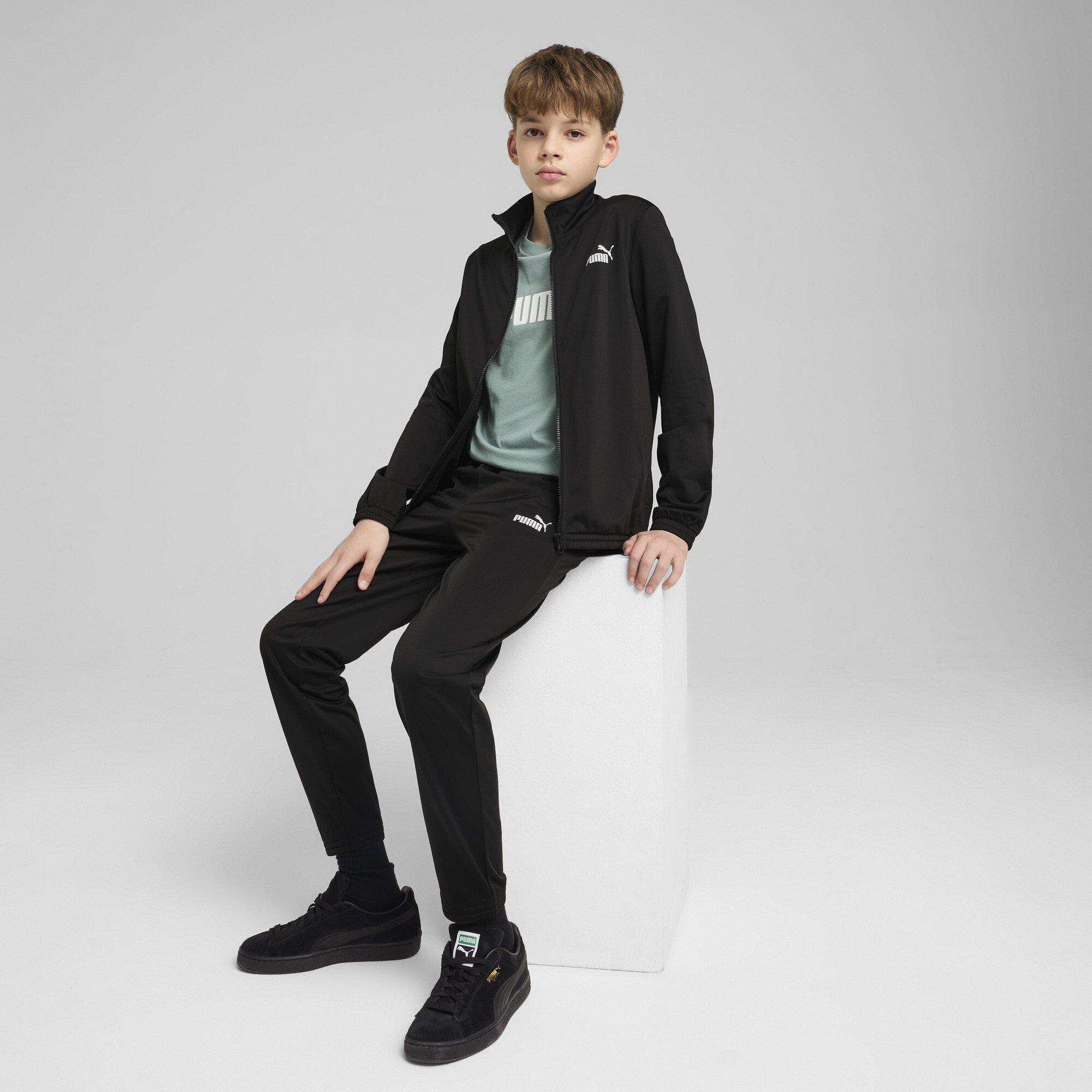 Black - Puma - Poly Baseball Tracksuit Boys - 5