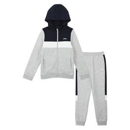 Slazenger Fleece Full Zip Track Suit Junior Boys