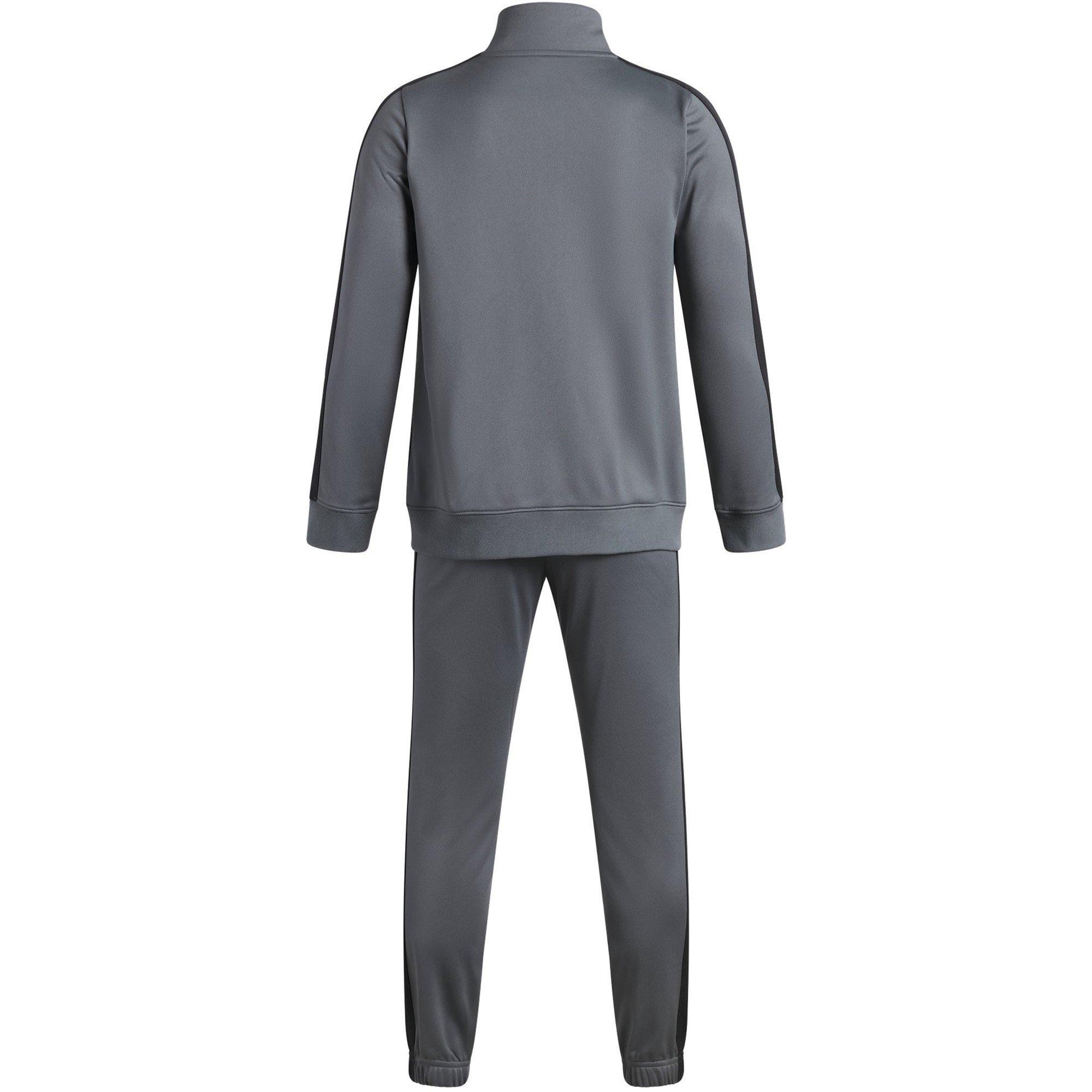 Siva/Crna - Under Armour - Under Armour UA Rival Knit Tracksuit Boys - 2