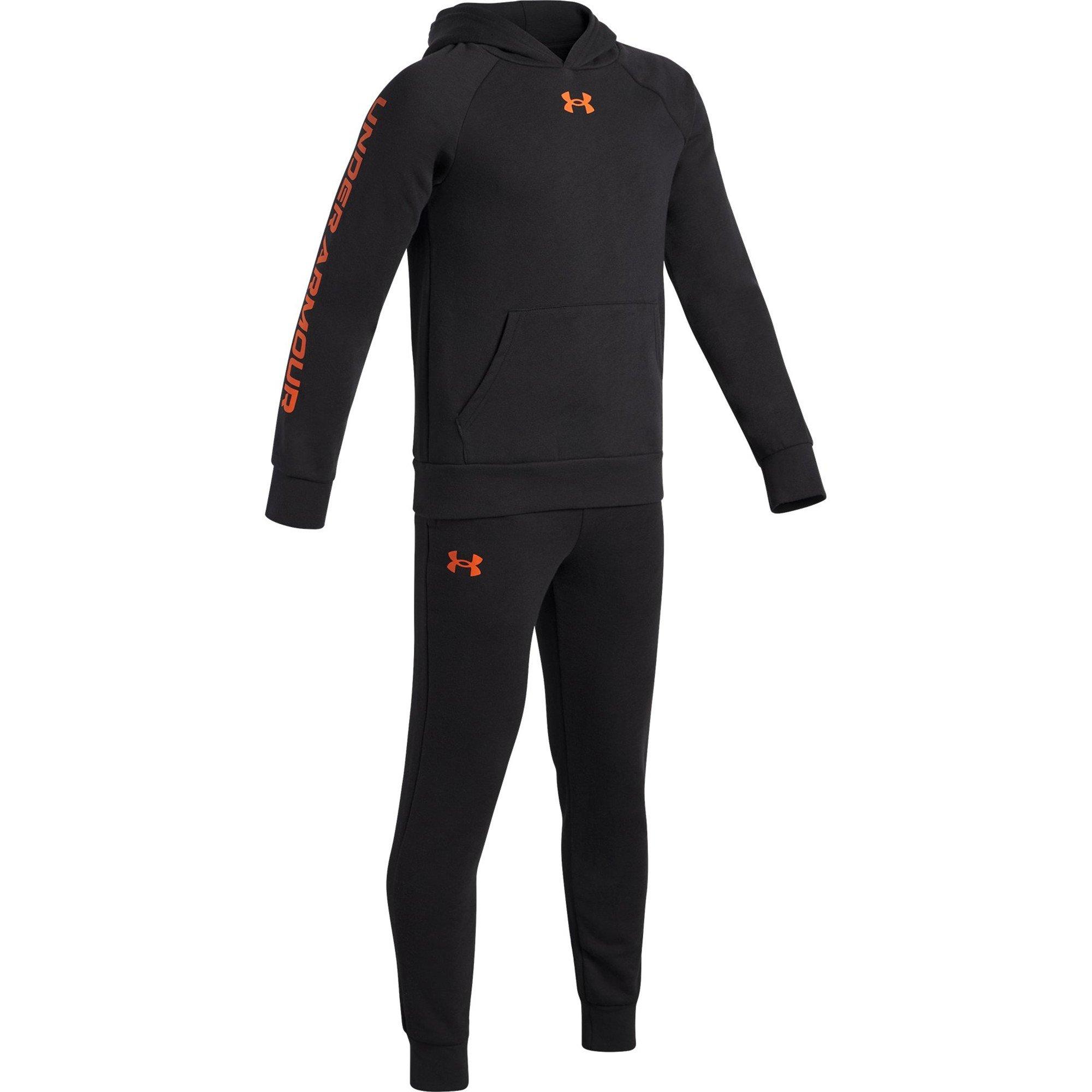 Black - Under Armour - Ua Rival Fleece Suit Tracksuit Boys - 3