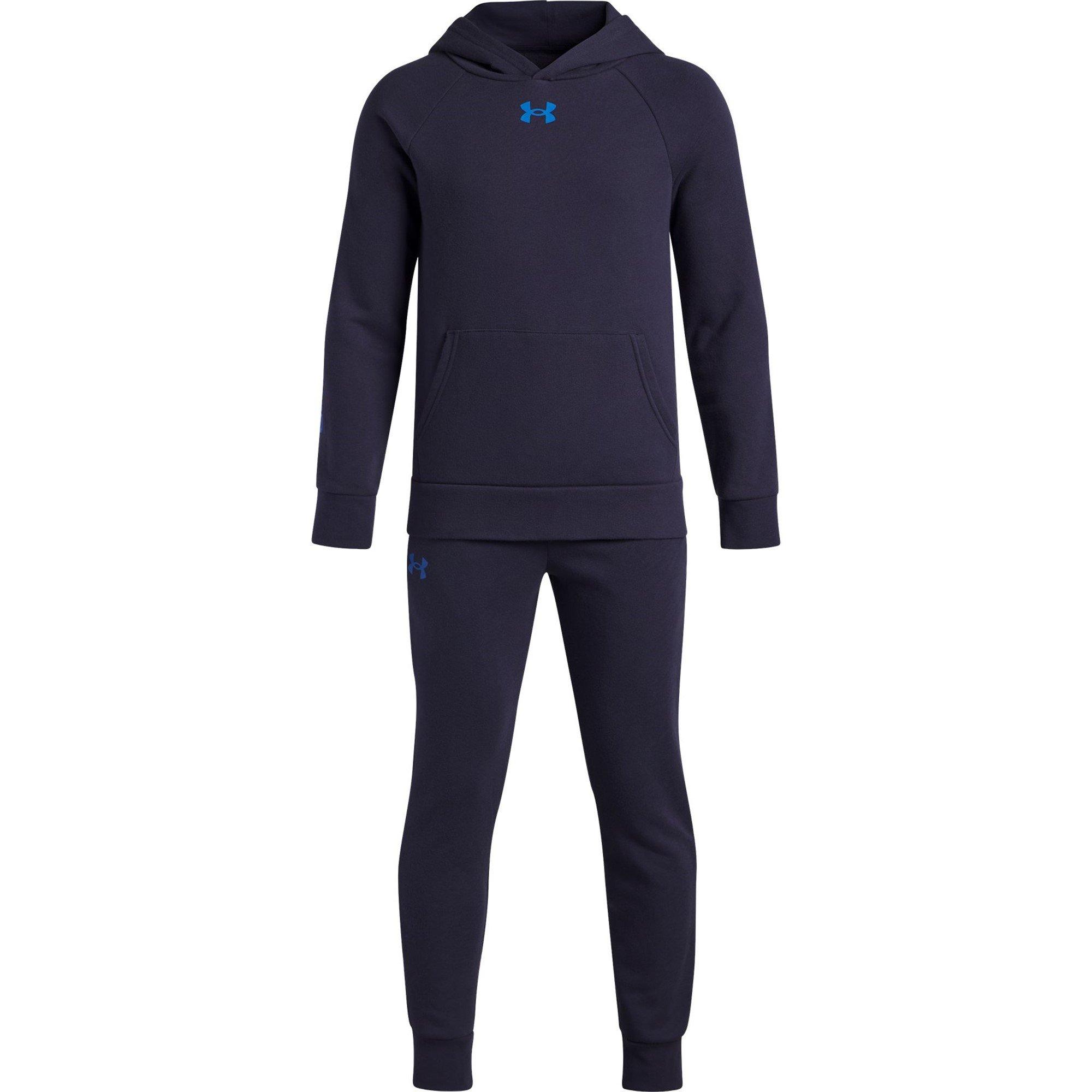 Washed Navy - Under Armour - Ua Rival Fleece Suit Tracksuit Boys - 1