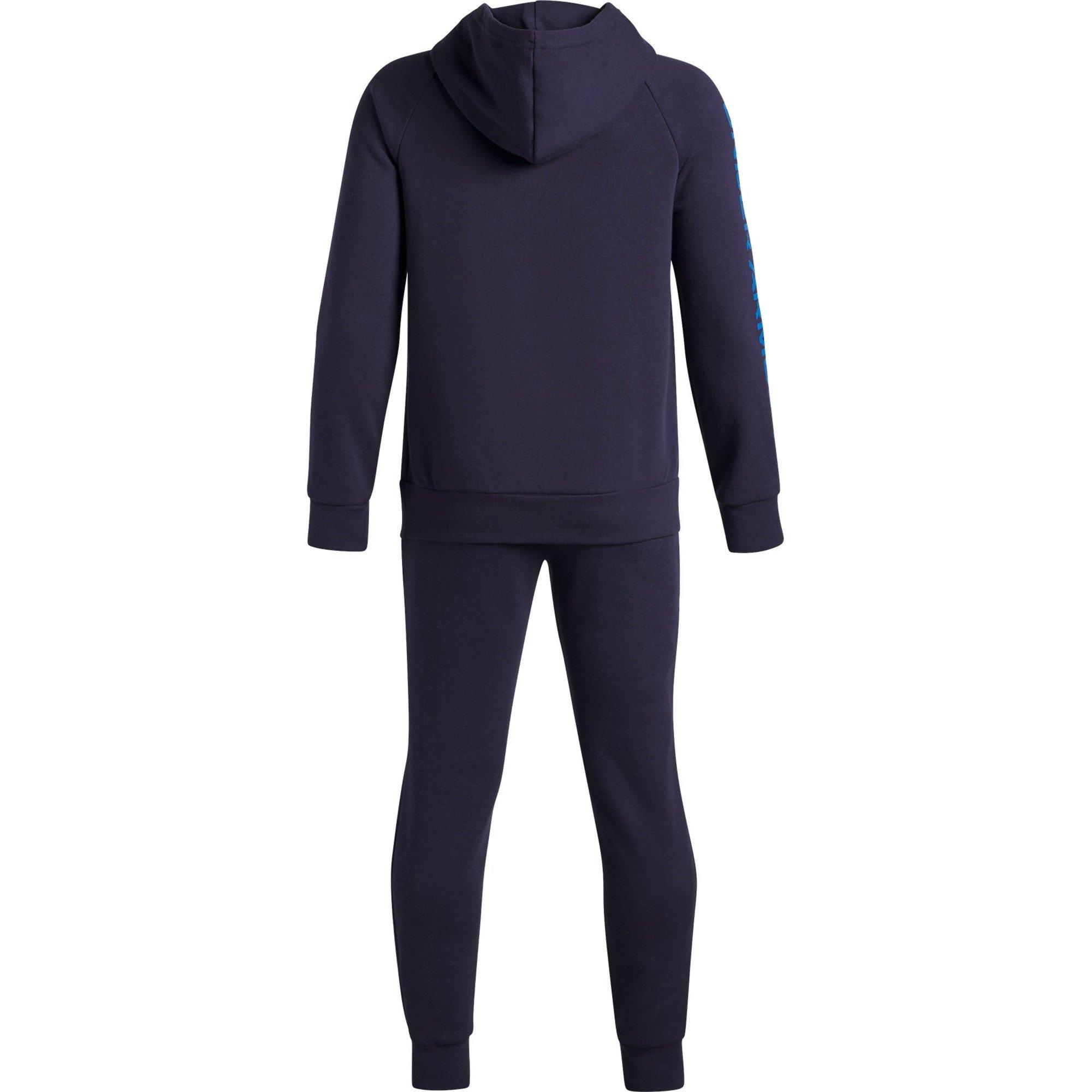 Washed Navy - Under Armour - Ua Rival Fleece Suit Tracksuit Boys - 2