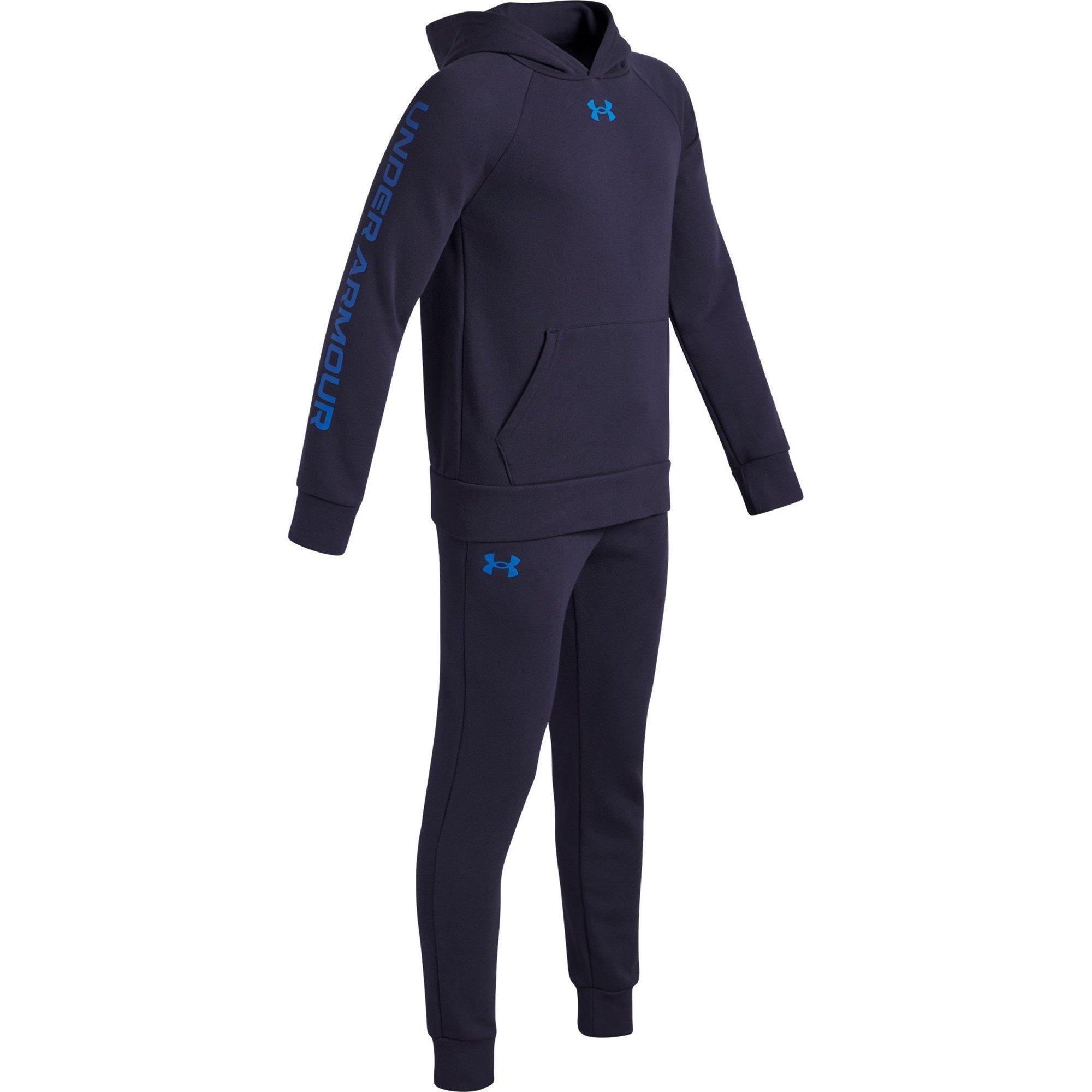 Washed Navy - Under Armour - Ua Rival Fleece Suit Tracksuit Boys - 3