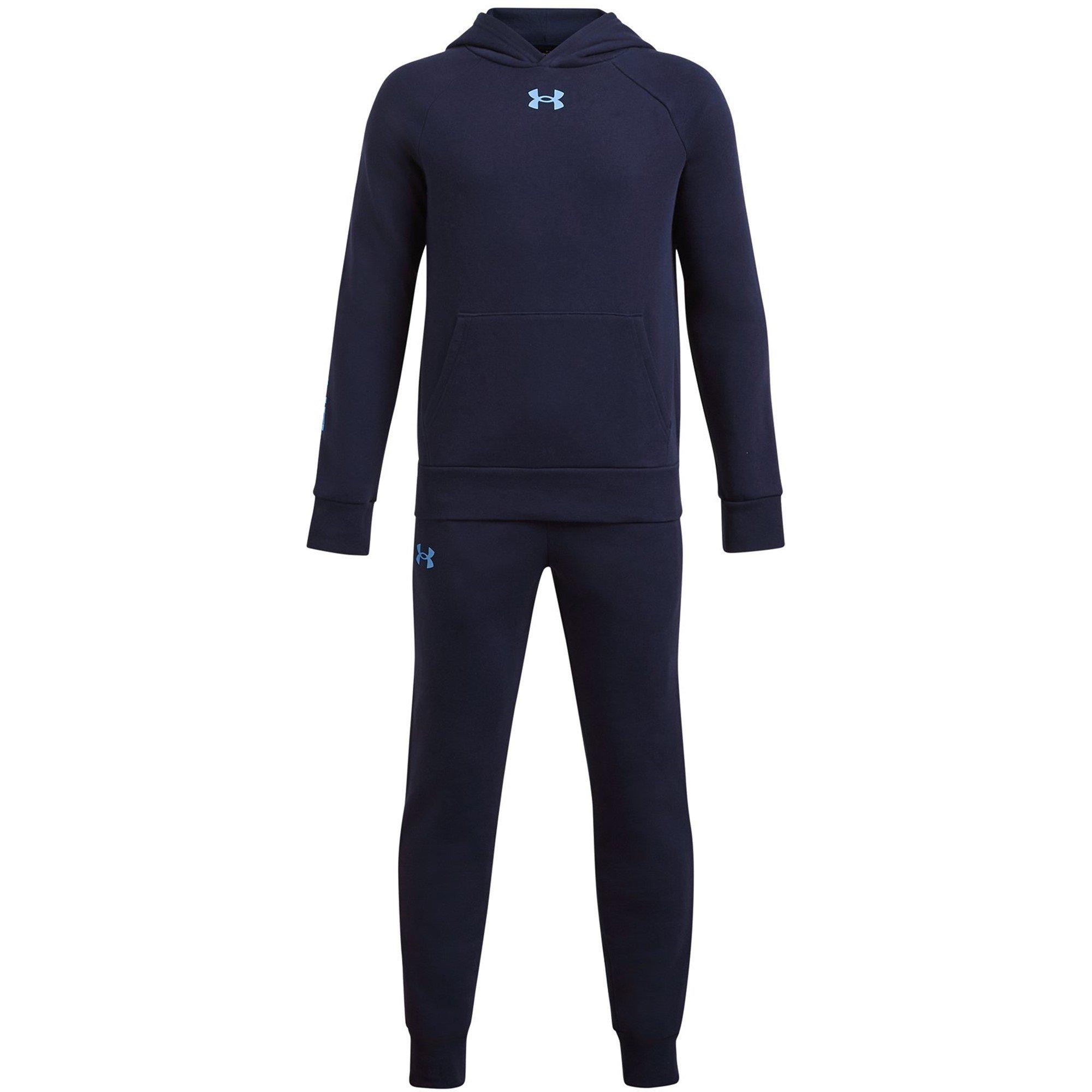 Azul - Under Armour - Ua Rival Fleece Suit Tracksuit Boys - 1