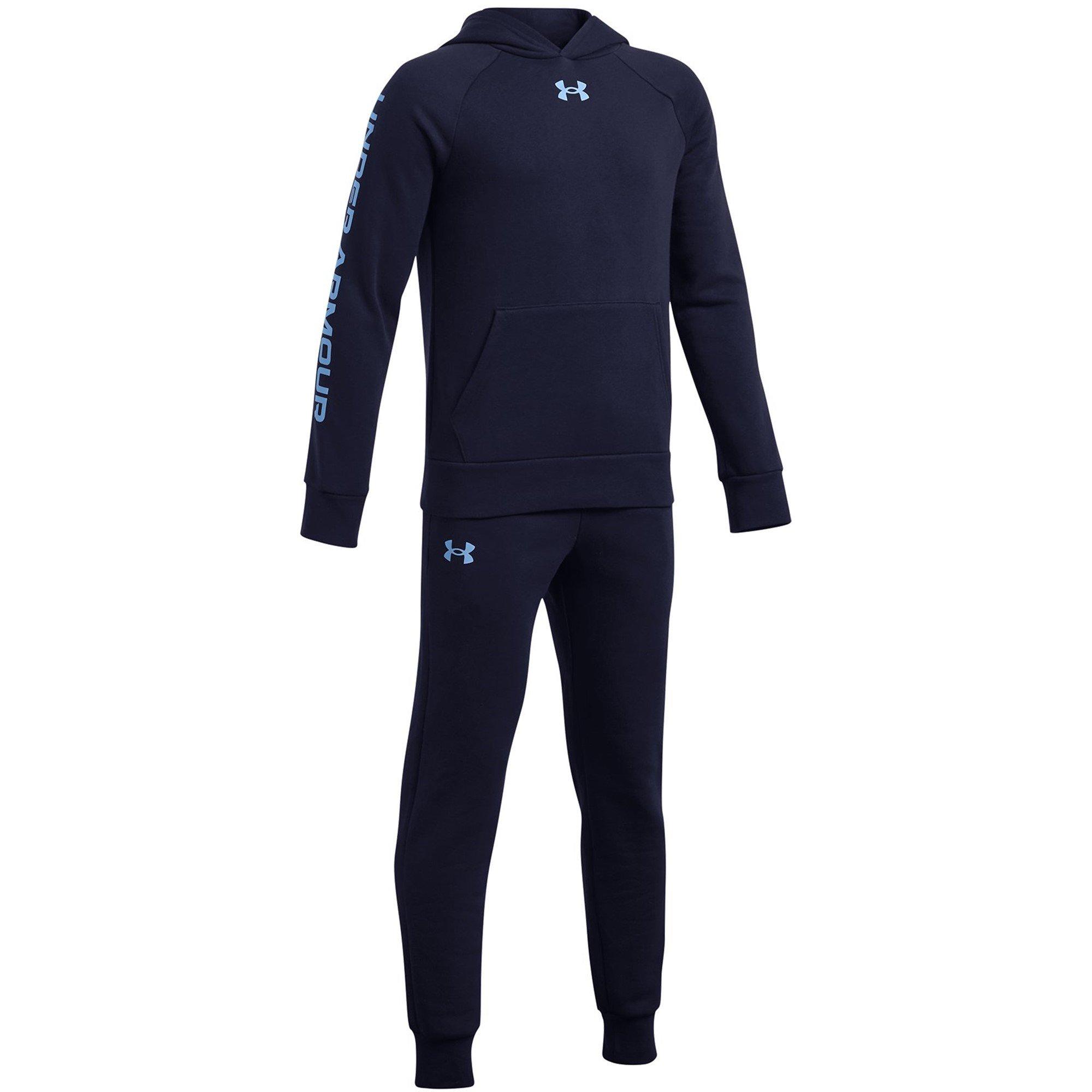 Azul - Under Armour - Ua Rival Fleece Suit Tracksuit Boys - 2