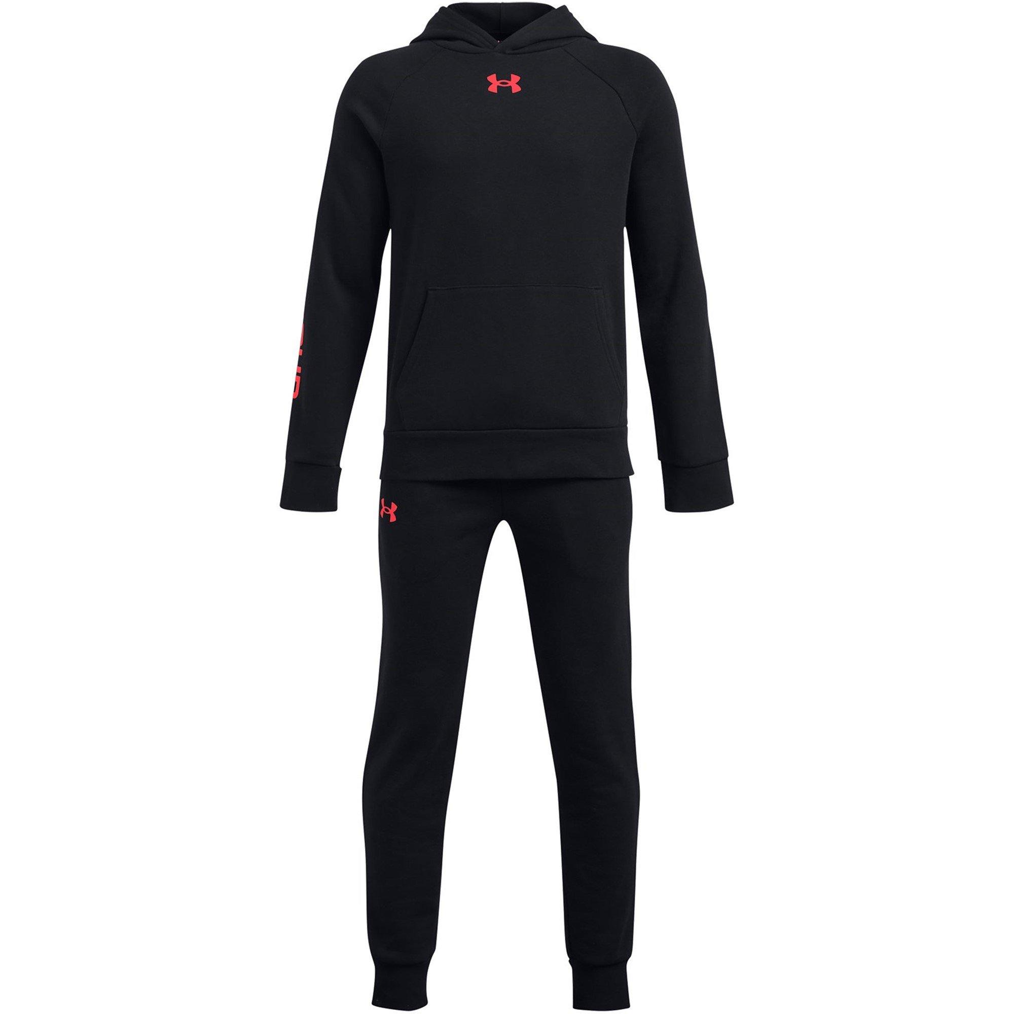 Schwarz - Under Armour - Ua Rival Fleece Suit Tracksuit Boys - 1
