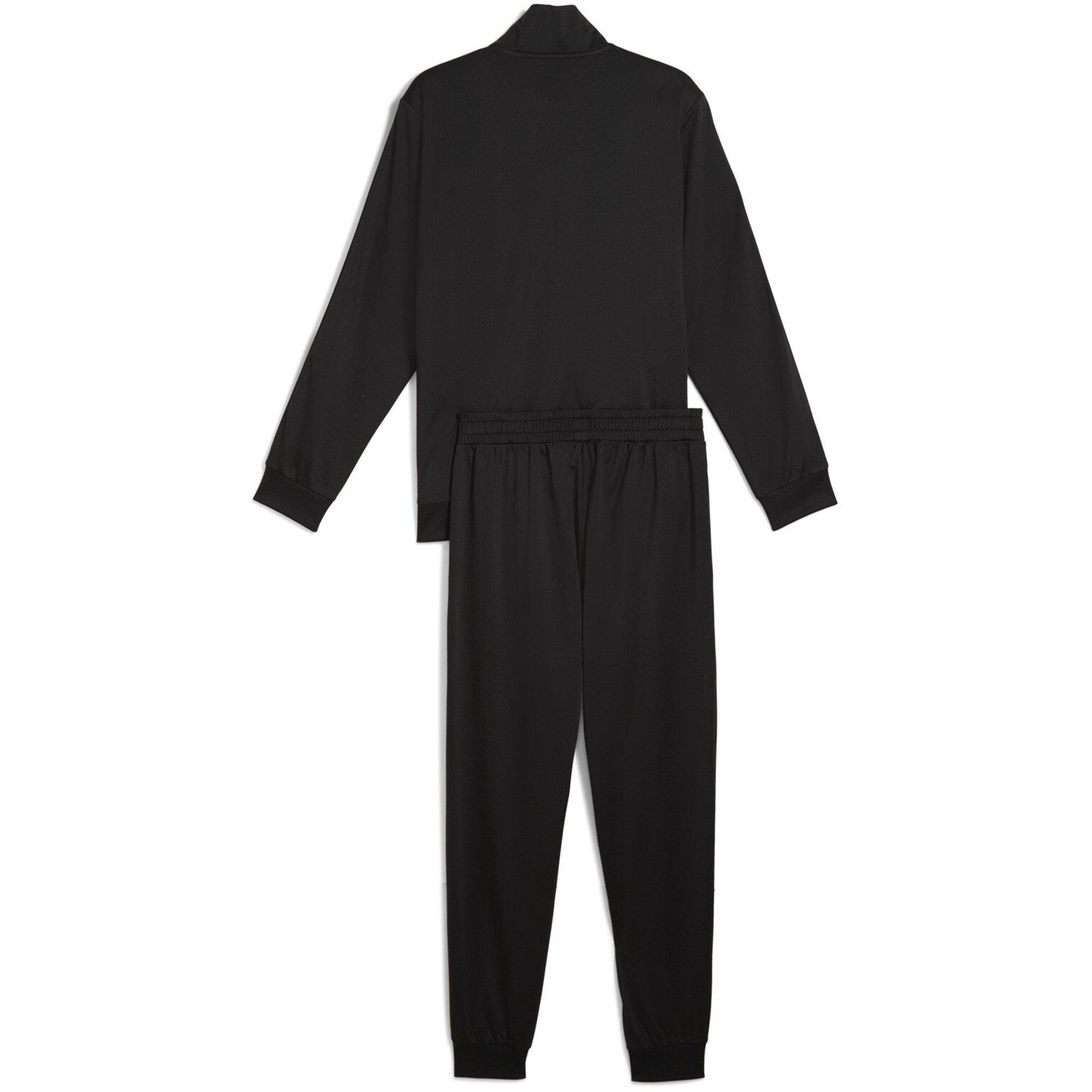 Black - Puma - Men's Poly Tape Suit Full Tracksuit - 2