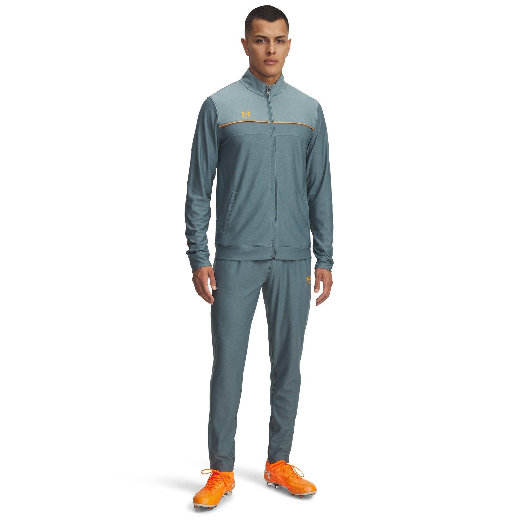 Under Armour Men's Challenger Tracksuit - Grey/Orange - S
