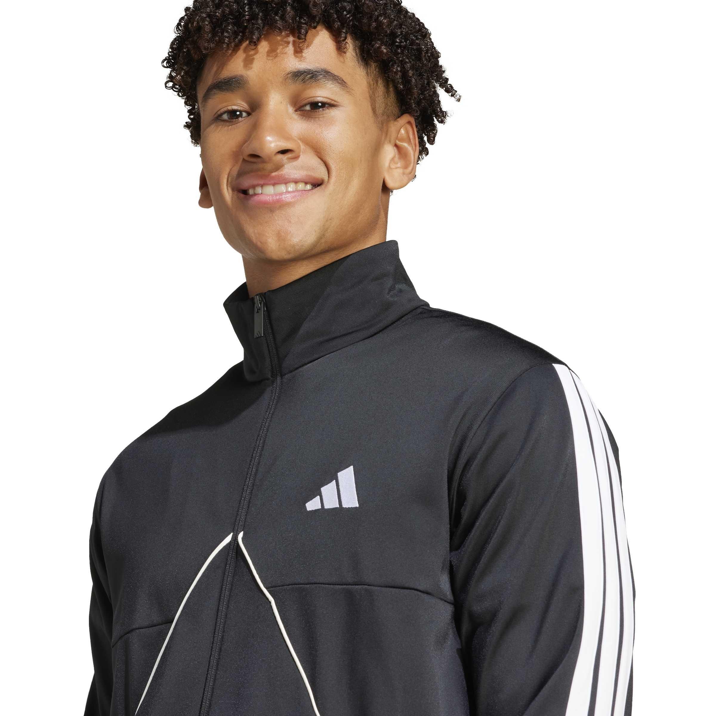 Zwart - adidas - Men's Tiro Full Tracksuit - 6