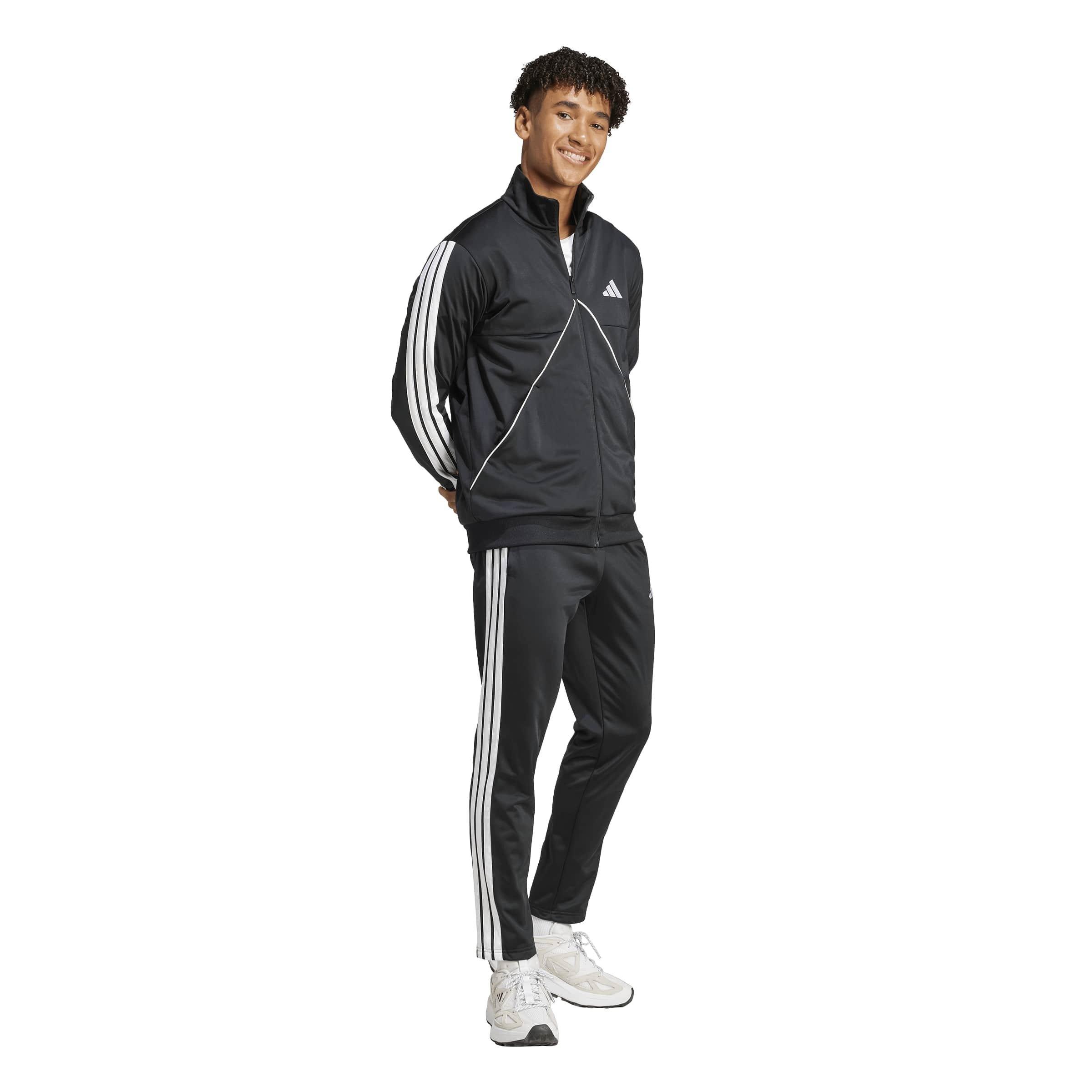 Zwart - adidas - Men's Tiro Full Tracksuit - 7